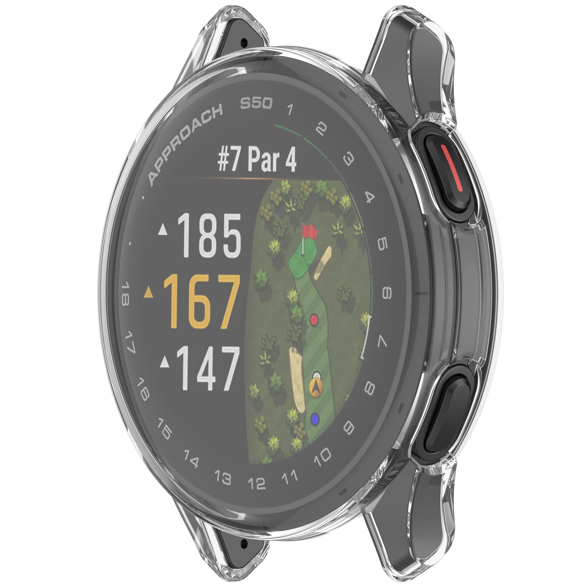 Coque TPU Garmin Approach S50 (transparent)