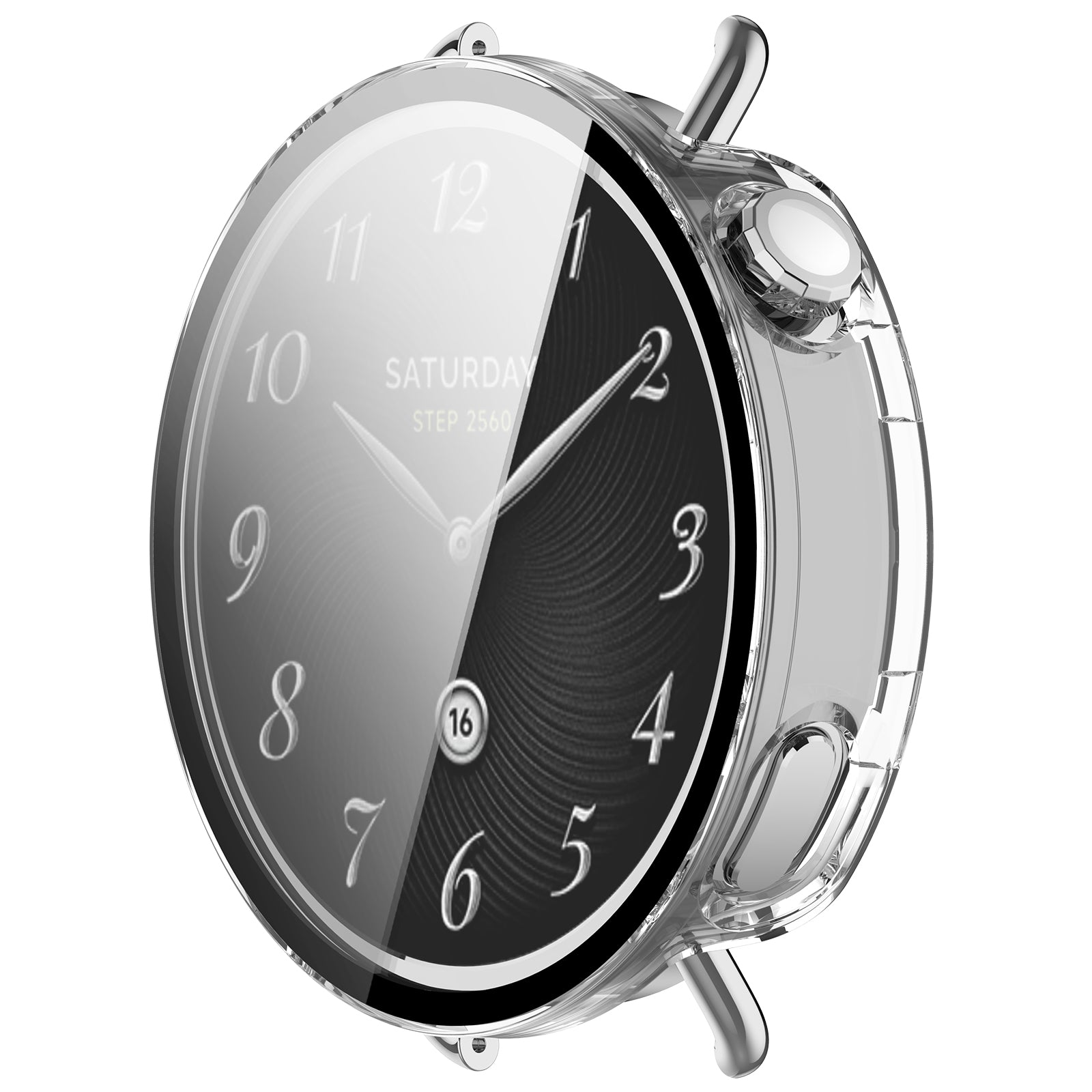 Coque PC avec verre Xiaomi Watch S4 - 41mm (transparent)