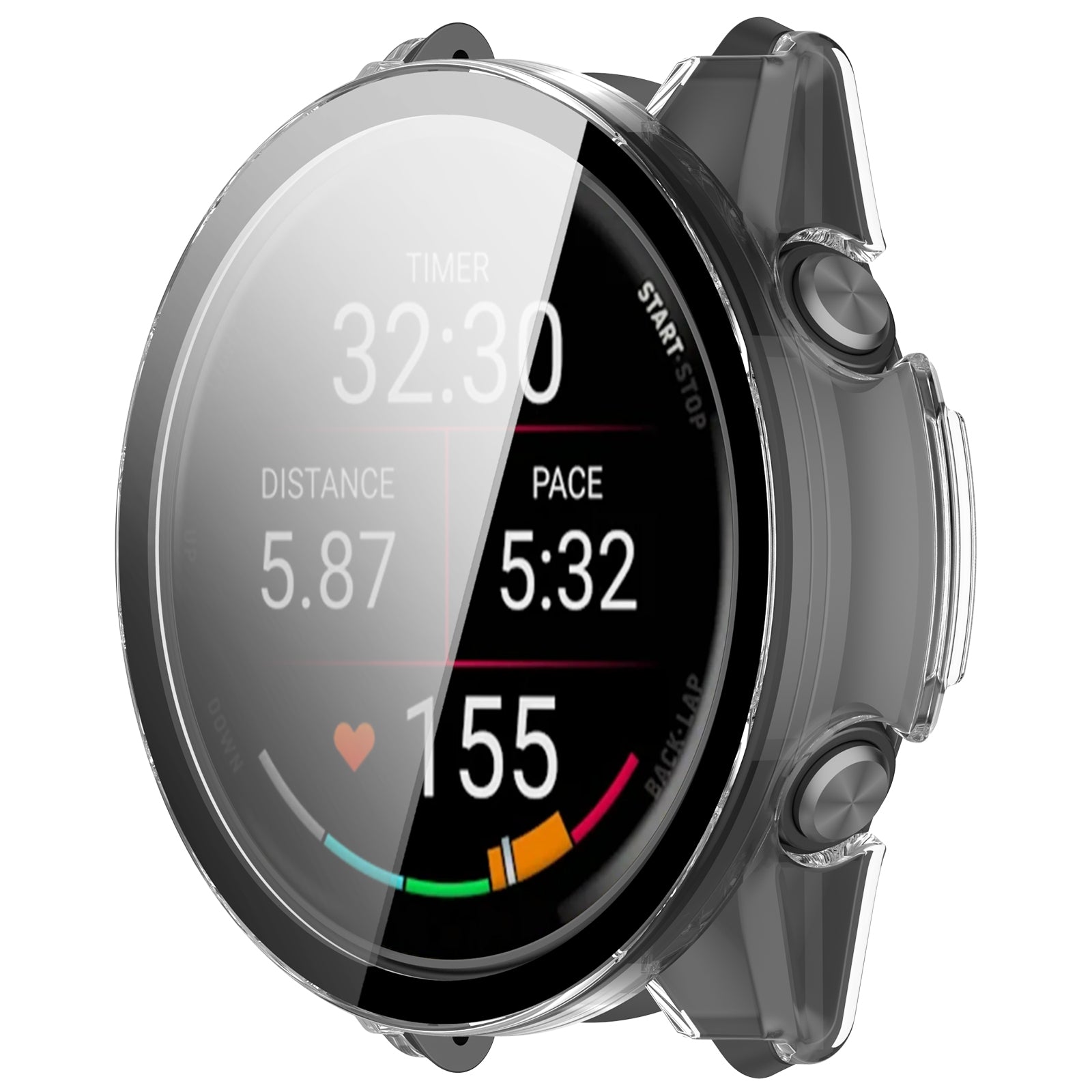 Garmin Forerunner 70 Protection d'écran rigide en verre (Transparent)