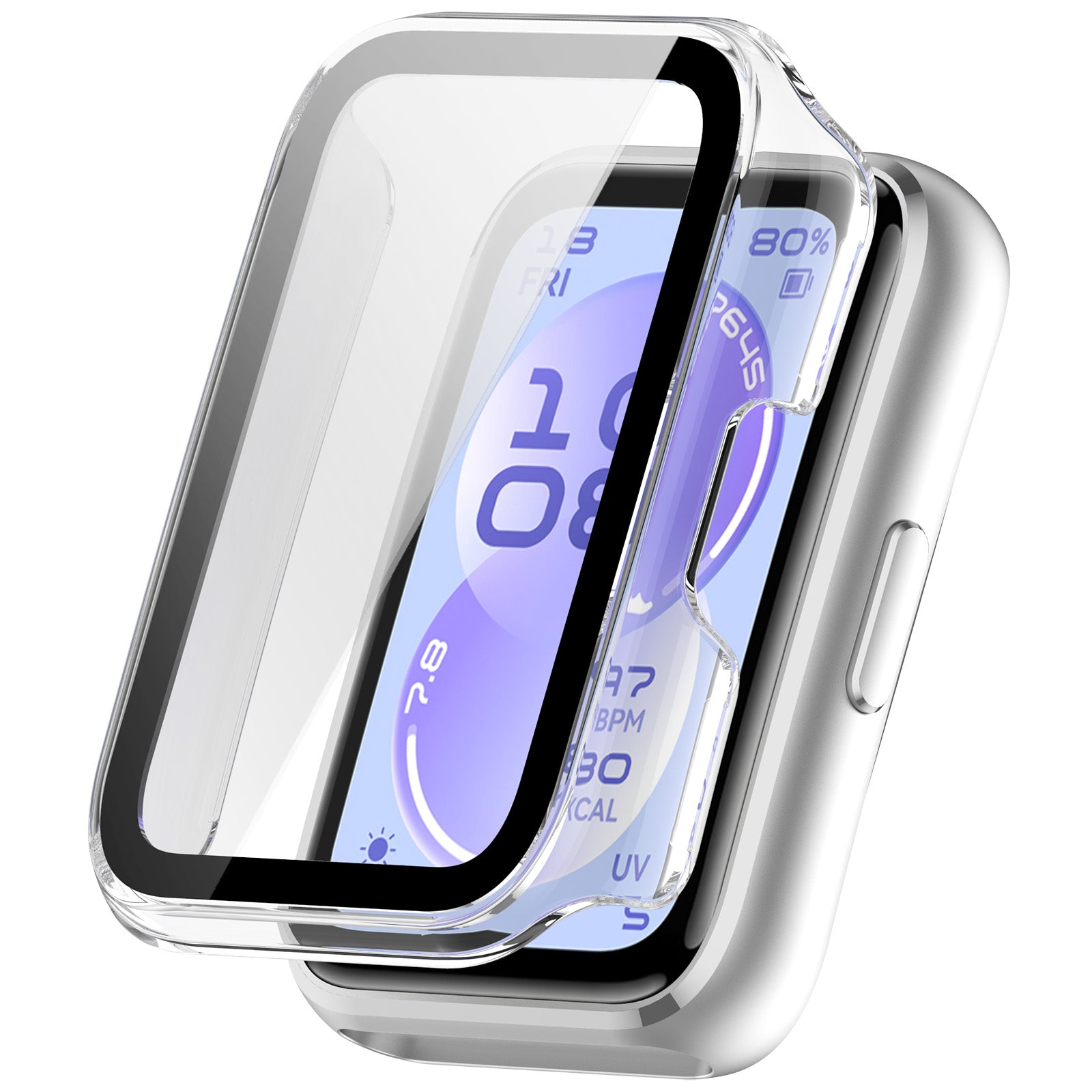 Coque PC en verre Pro Huawei Band 11 (transparent)