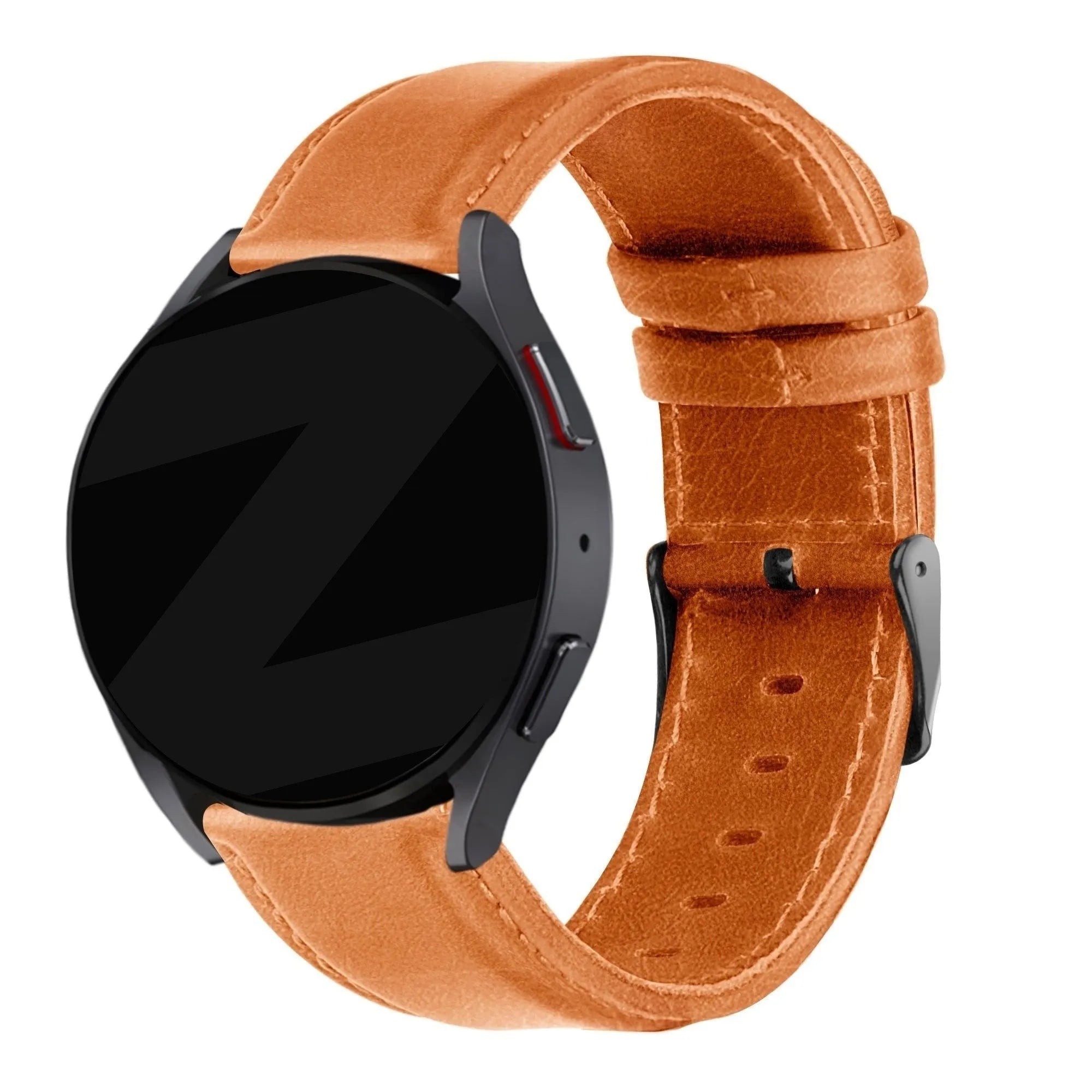Bandz Bracelet cuir OnePlus Watch Lite 'Classic' (marron)