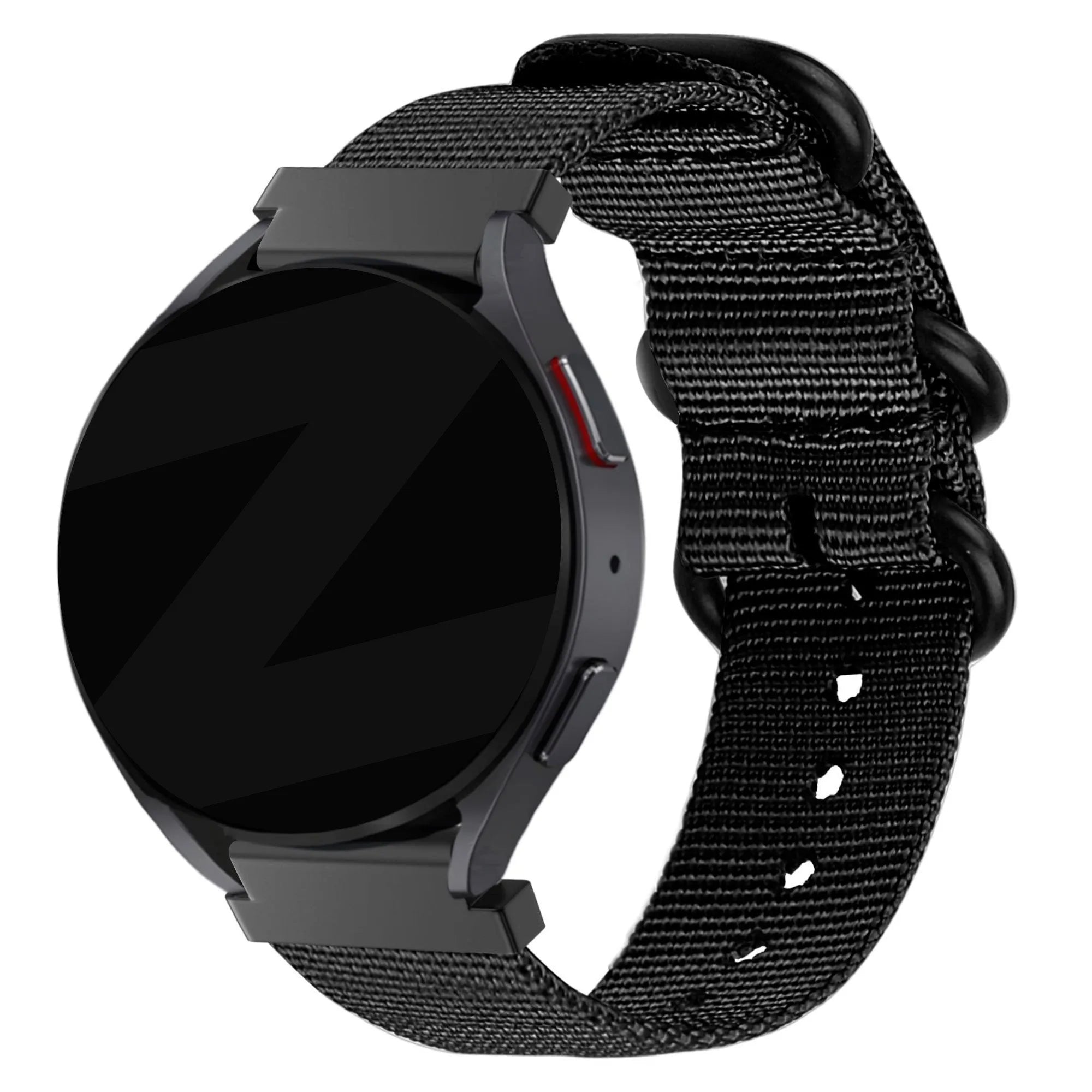 Bandz Bracelet nylon avec boucle Coros Apex 46mm (noir)