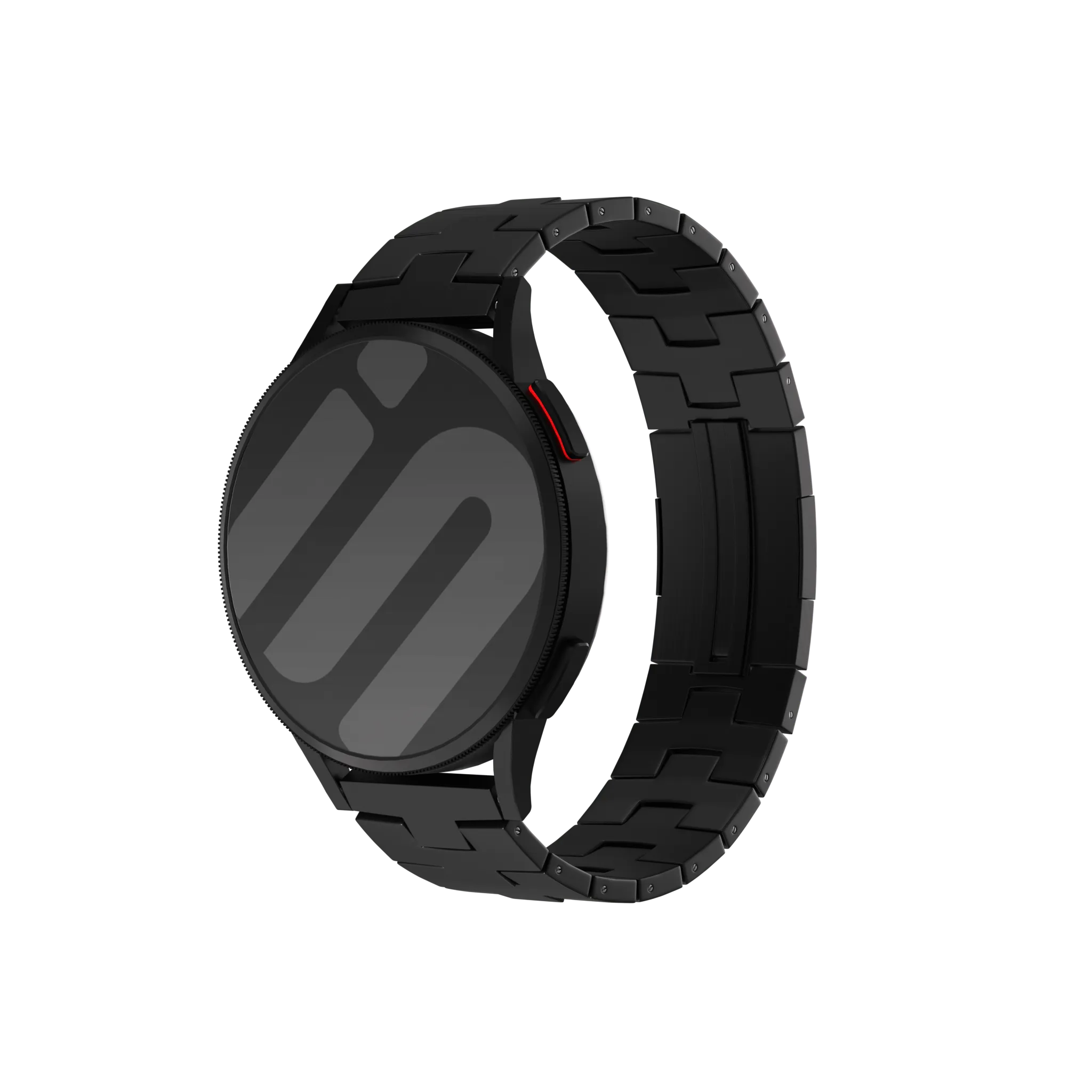 Bracelet titane granulaire Huawei Watch GT 5 Pro - 46mm- cierre plano (noir)