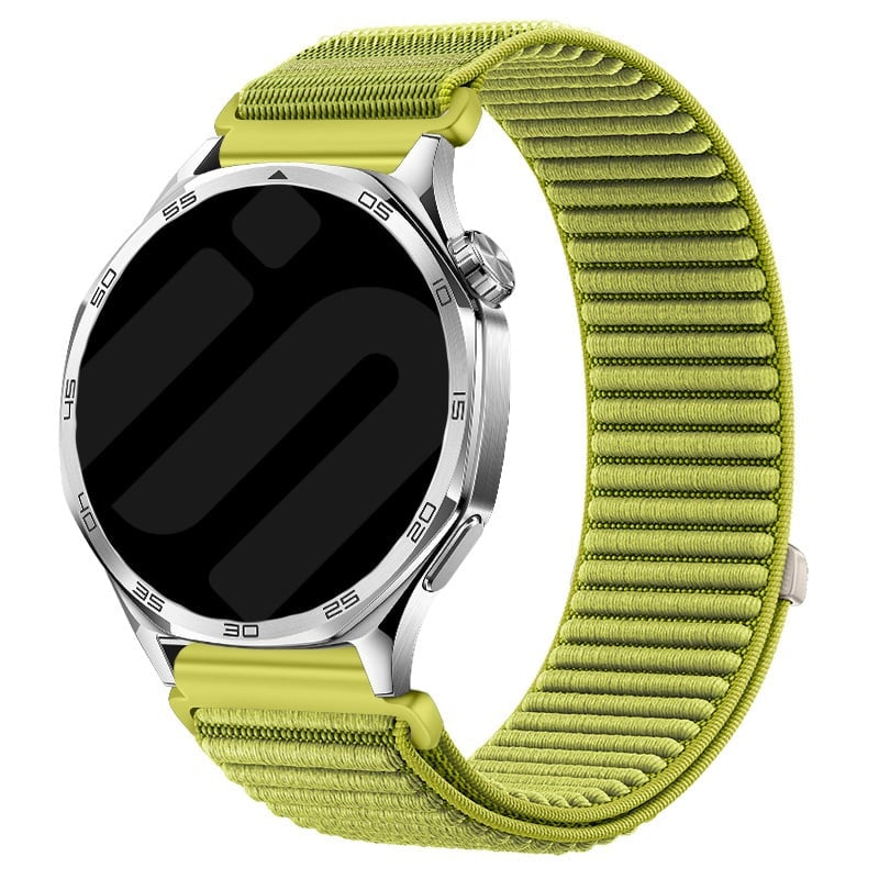 Bracelet nylon ondulé Huawei Watch GT 7 - 46mm (vert prairie)