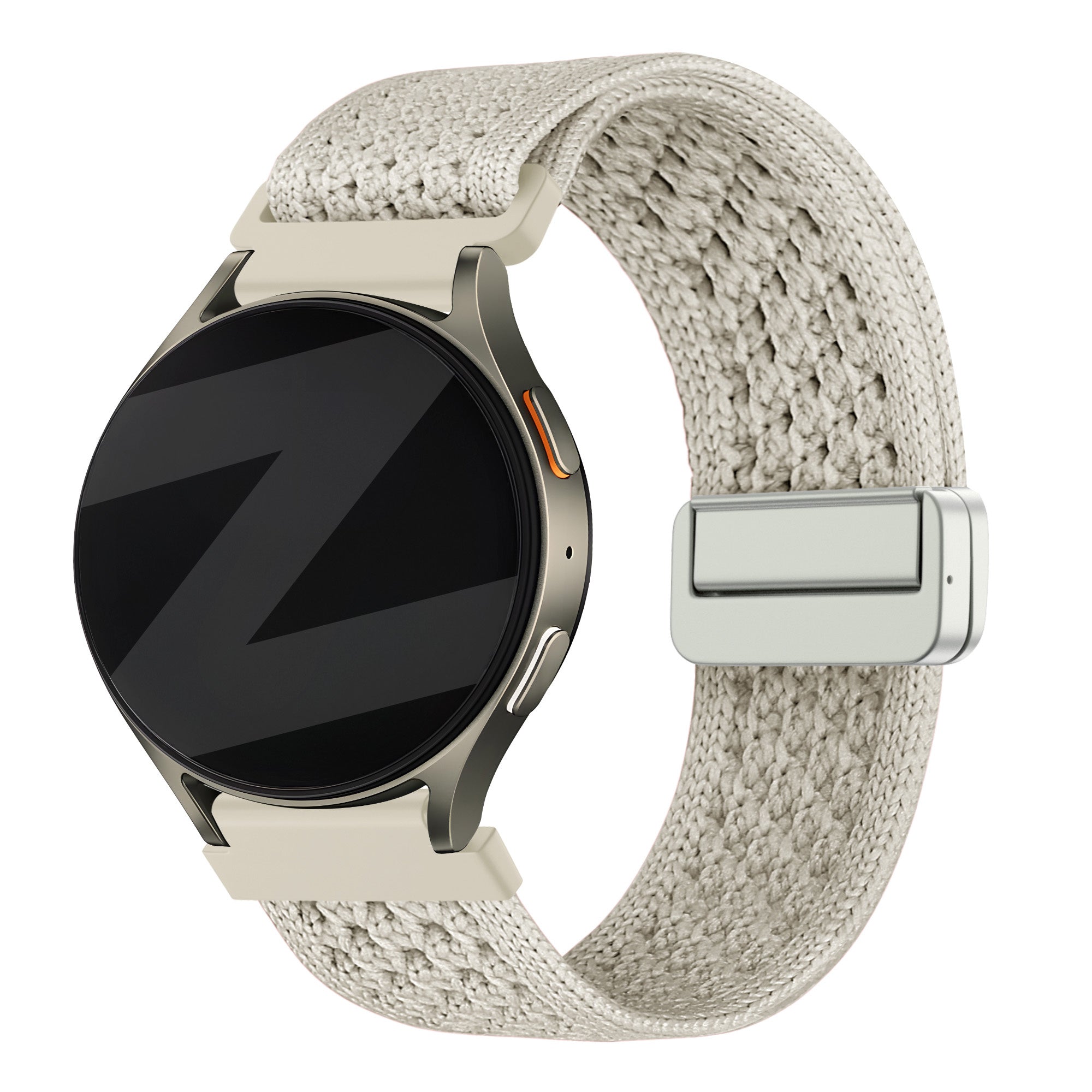 Bandz Bracelet nylon Vintage Garmin Venu (lumière stellaire)