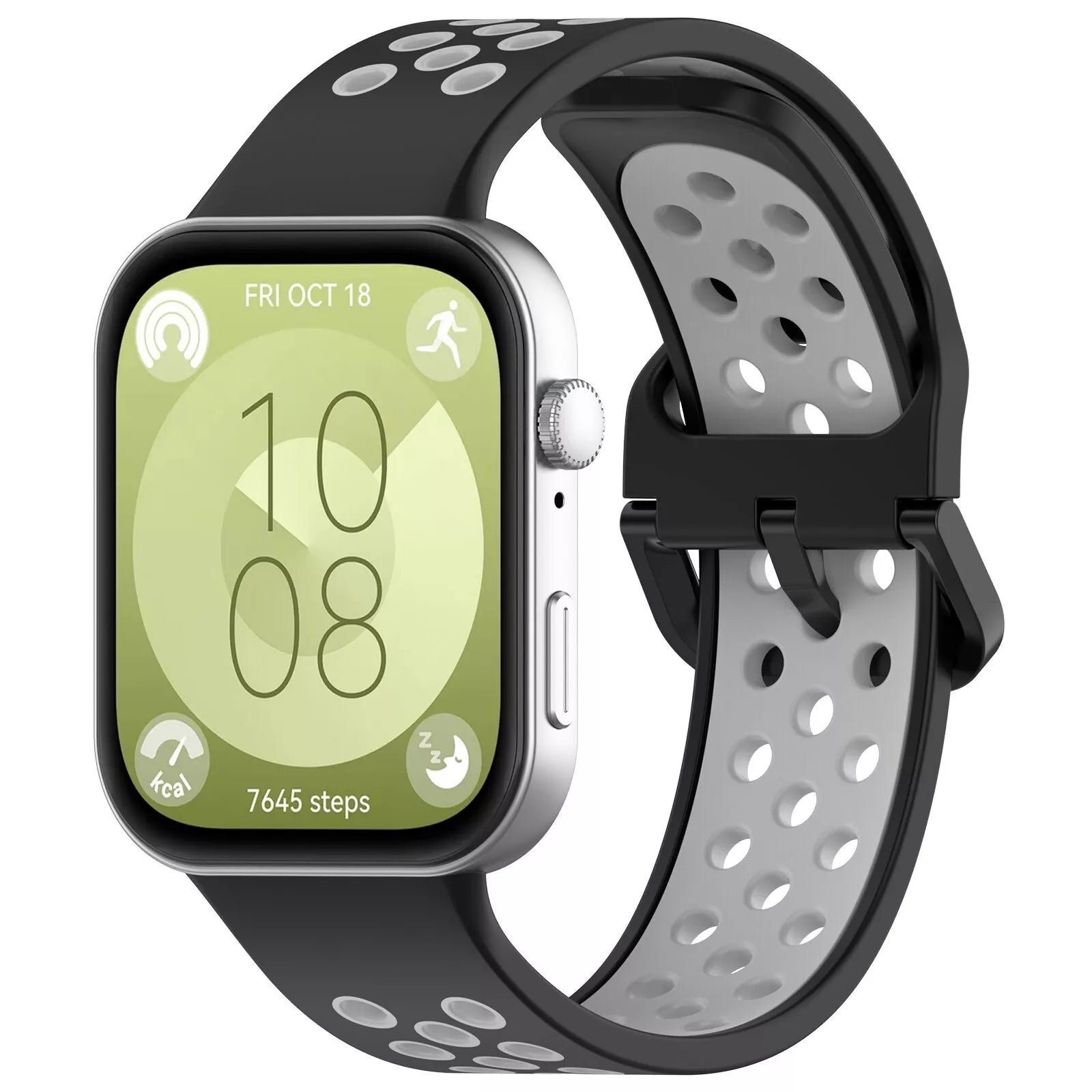 Bracelet sport Huawei Watch Fit 5 Pro (noir/gris)
