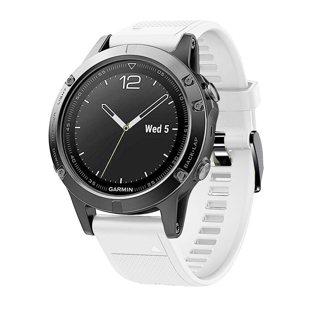 Garmin Forerunner 955 Silicone Strap (White)