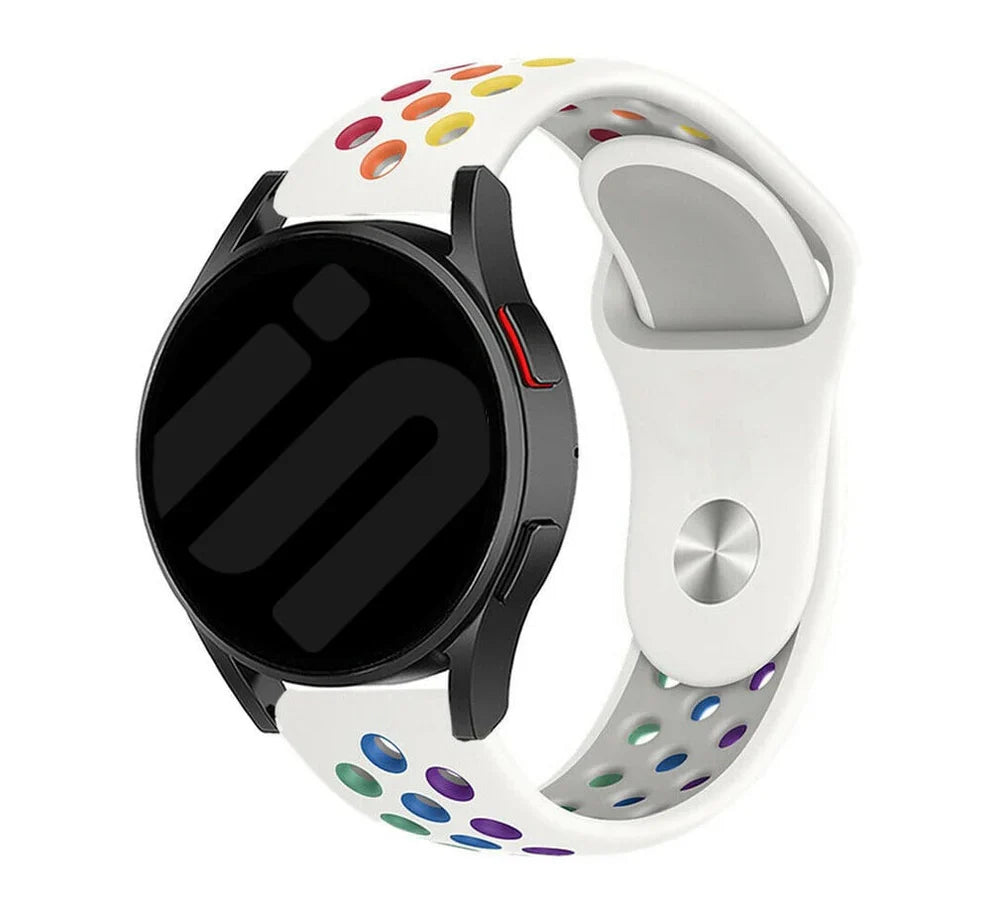 Suunto 9 Peak Pro Sport Strap (White/Colourful)