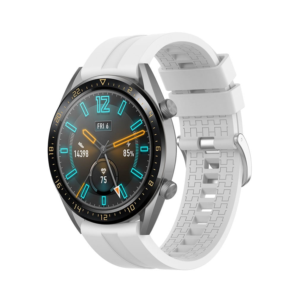 Bracelet silicone Extreme Huawei Watch GT 6 Pro - 46mm (blanc)