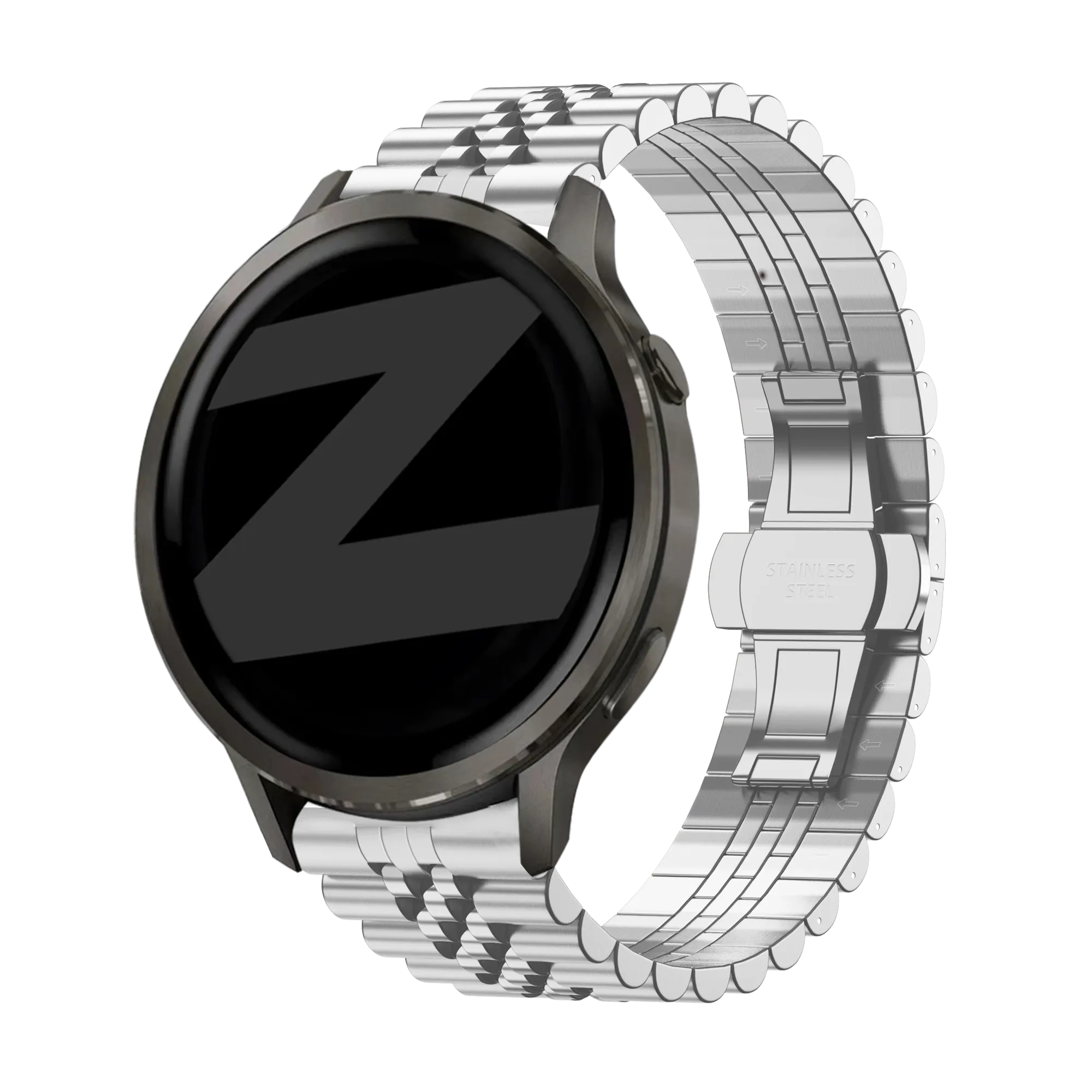 Bandz Bracelet acier 'Jubilee' Garmin Venu (argent)