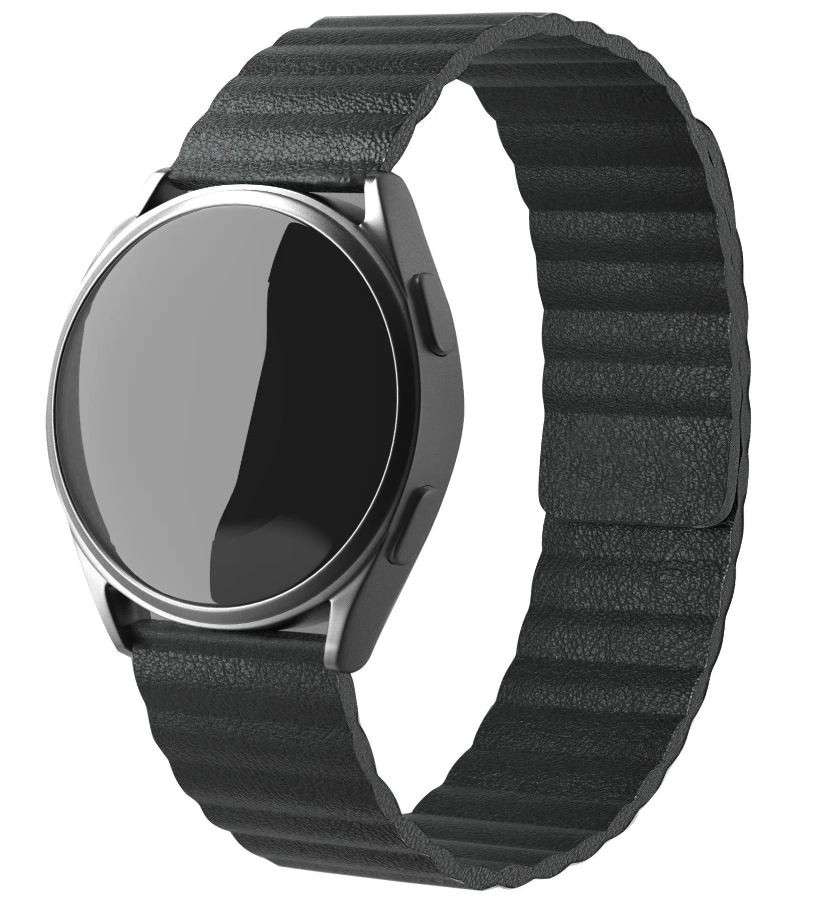 Bracelet cuir Loop Suunto Run (noir)