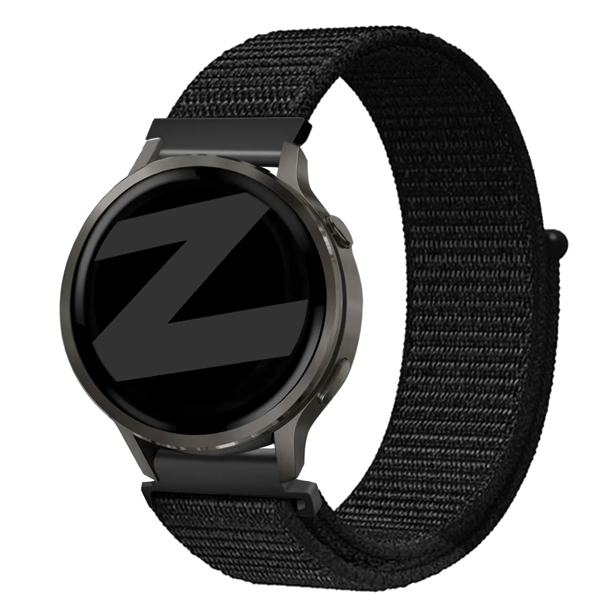 Bandz Garmin Bounce 2 Nylon Loop Strap (Black)