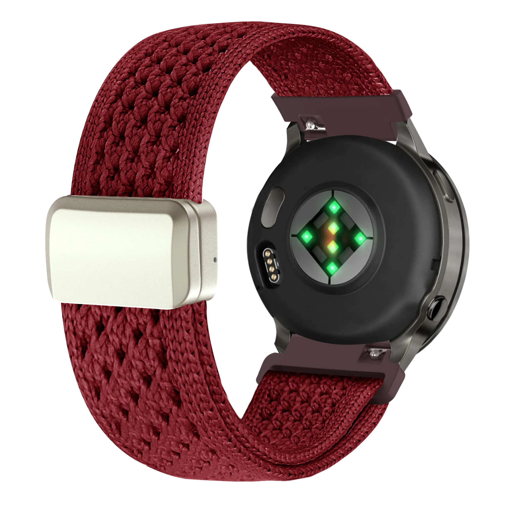 Bandz Bracelet nylon vintage Garmin Bounce 2 (rouge)