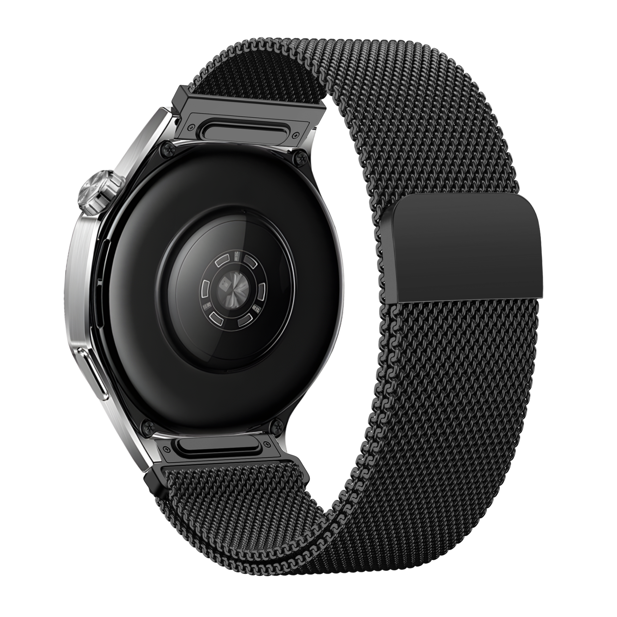 Bandz Bracelet milanais 'One Push' Xiaomi Mi Watch (noir)