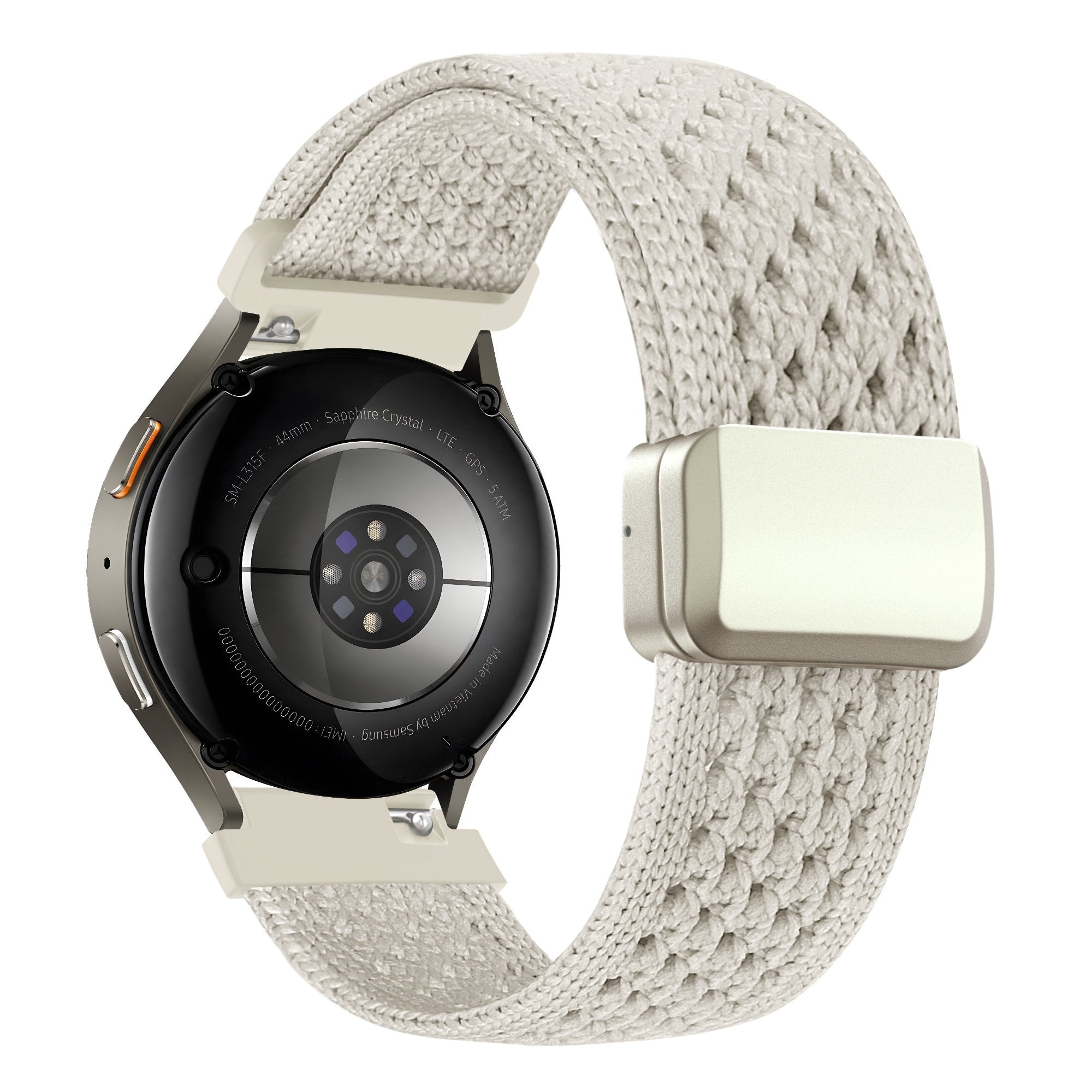 Bandz Bracelet nylon Vintage Huawei Watch GT 5 Pro - 42mm (lumière stellaire)