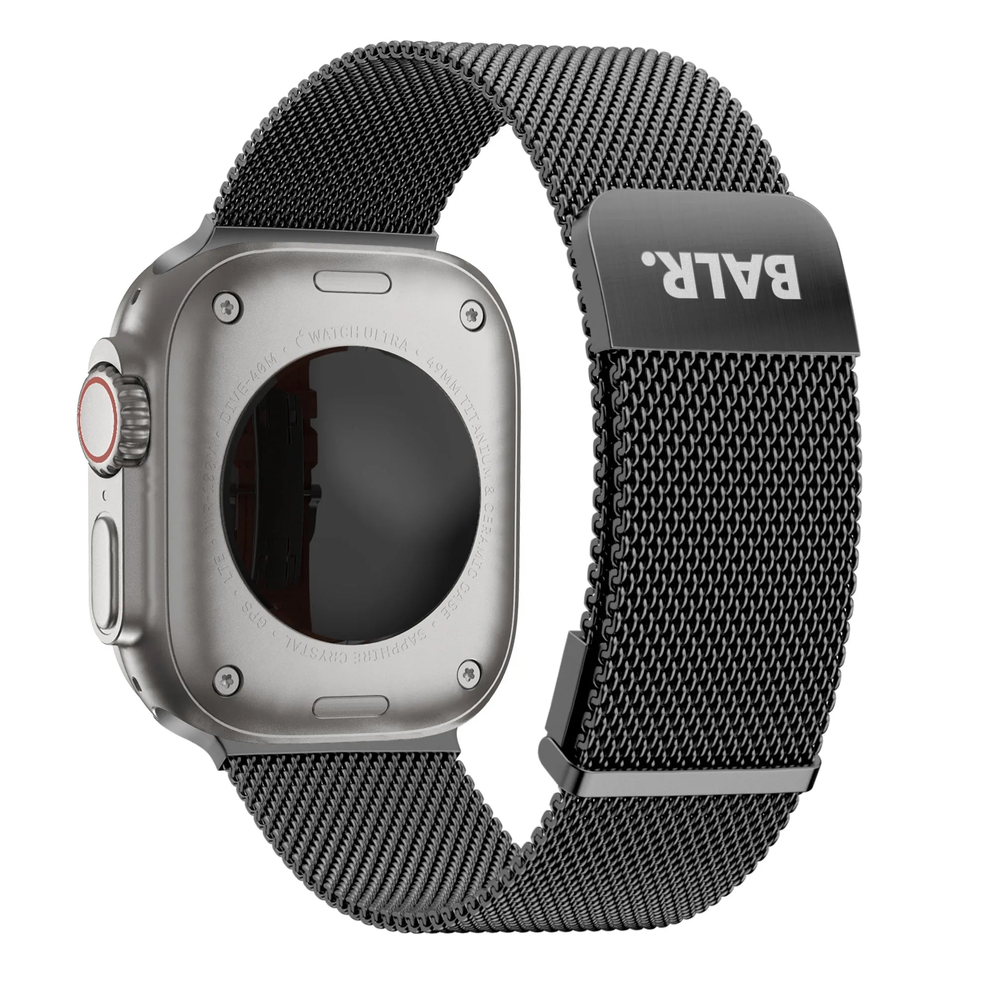 BALR. Bracelet milanais pour Apple Watch (noir)