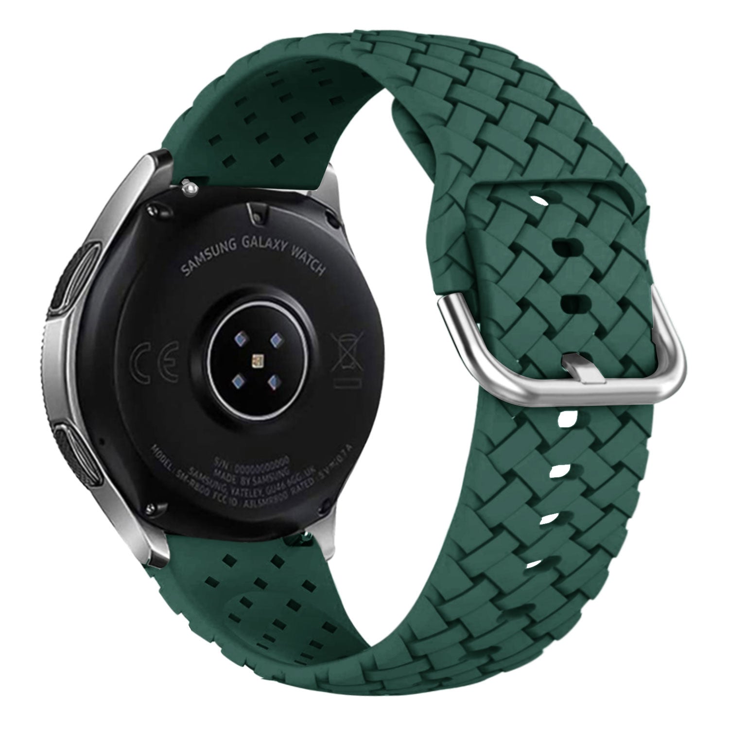 Amazfit Active 2 Braided Silicone Strap (Dark Green)