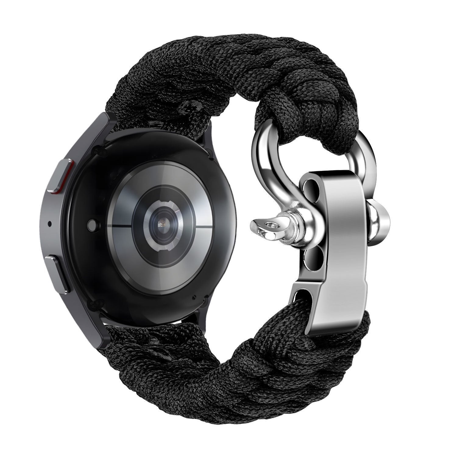 Bracelet nylon corde Huawei Watch GT 7 - 46mm (noir)