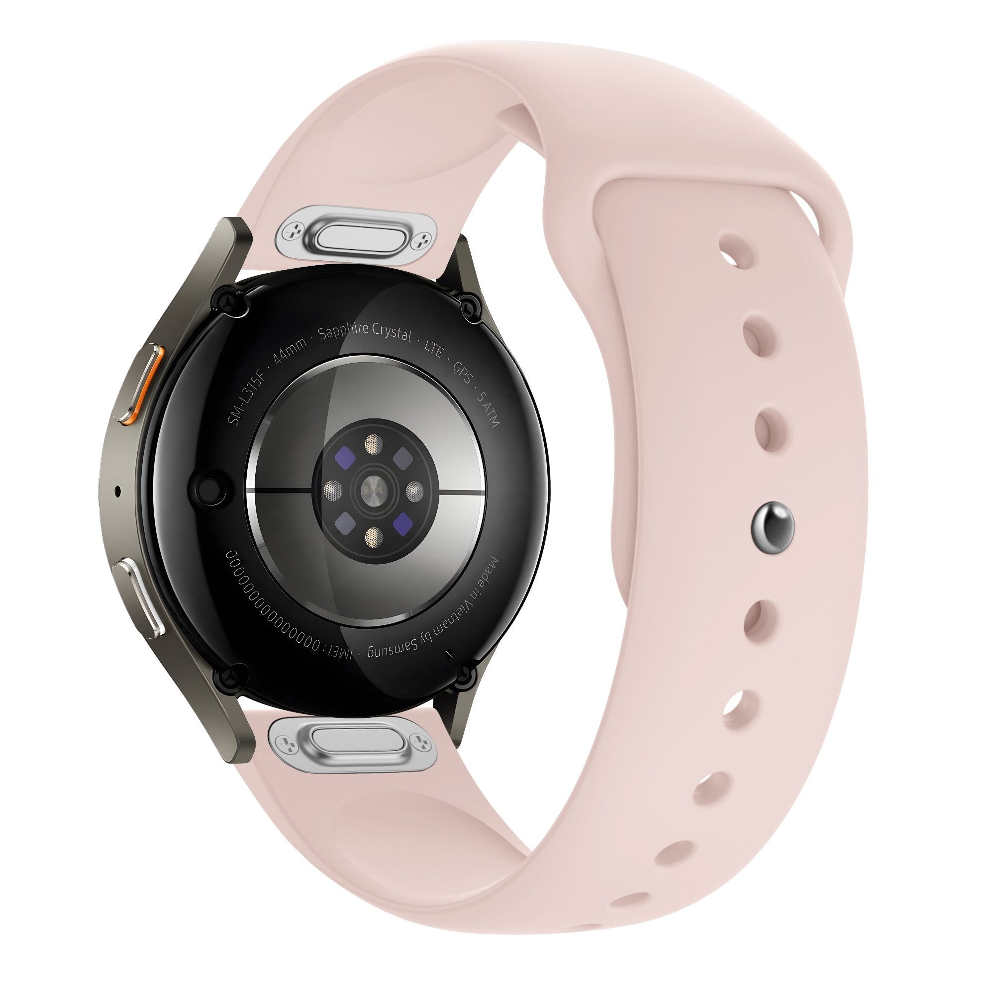 Bandz Bracelet sport 'Easy Fit' Samsung Galaxy Watch FE (rose clair)
