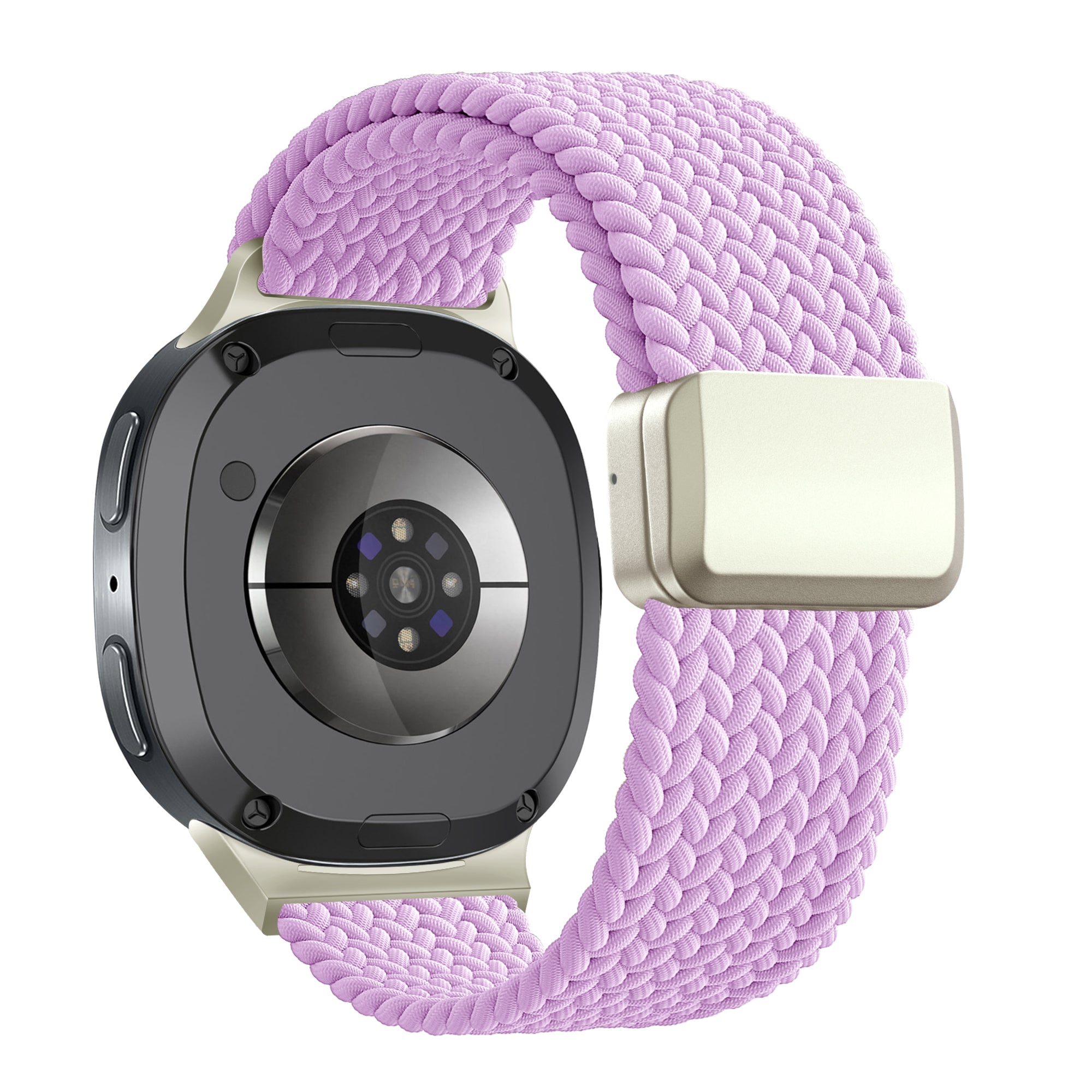 Bandz Bracelet tissé magnétique Samsung Galaxy Watch 8 Classic (lila)