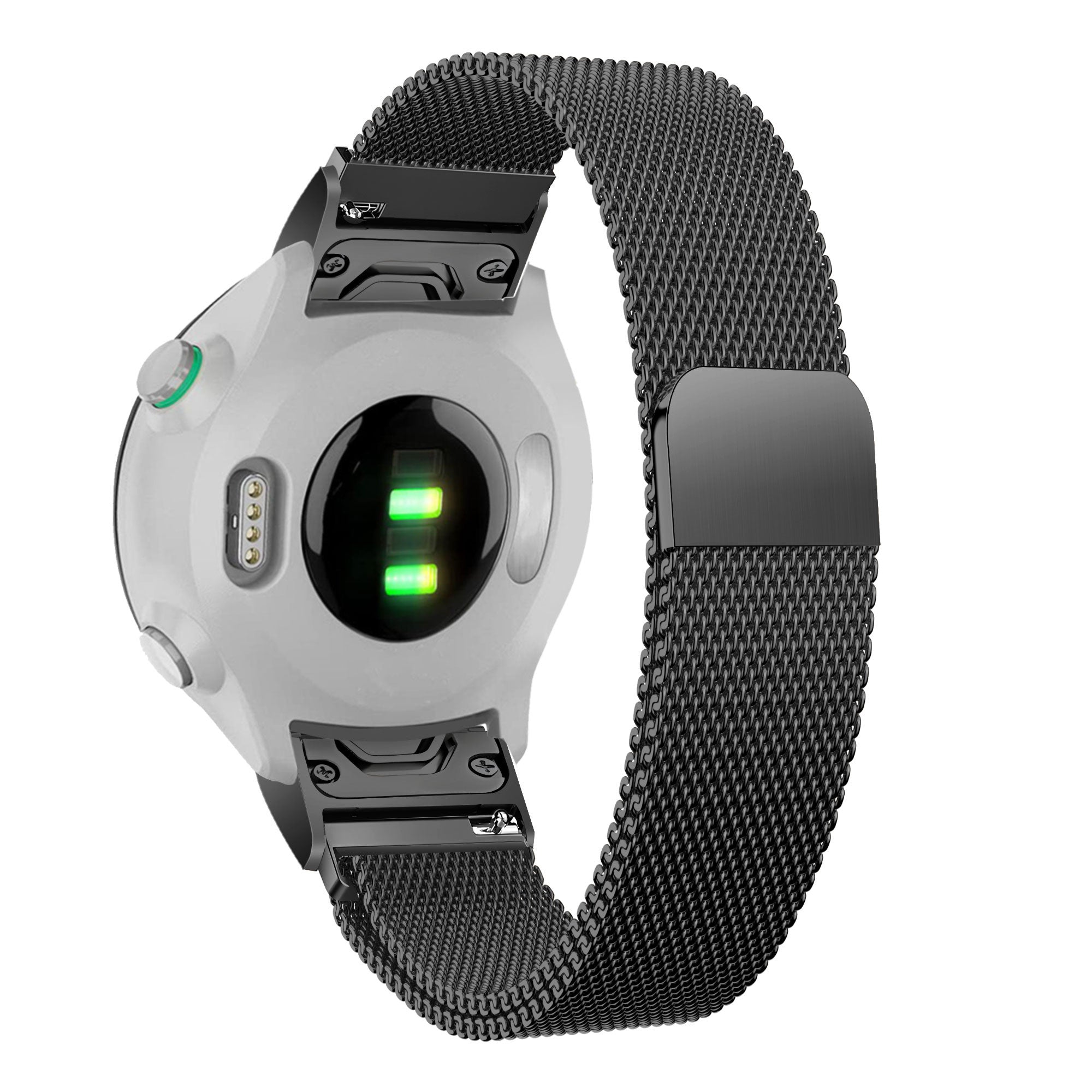 Bandz Bracelet milanais Loop Garmin Approach S70 - 42mm (noir)