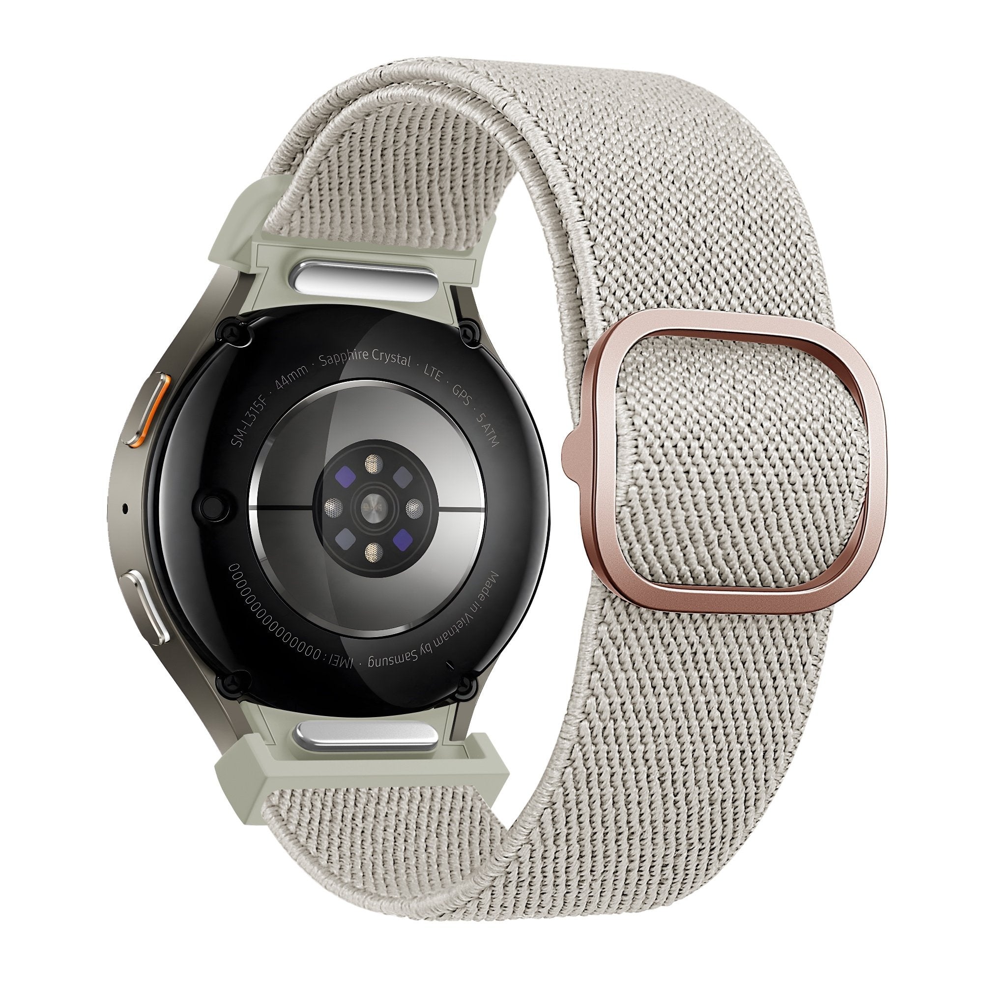 Bandz Bracelet elastique 'Easy Fit' Samsung Galaxy Watch 4 40mm (beige)