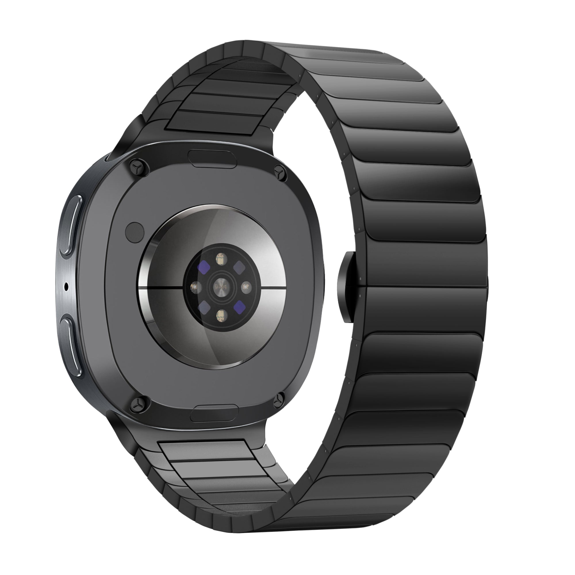 Bandz Bracelet acier 'One Bead' Samsung Galaxy Watch 9 - 44mm (noir)
