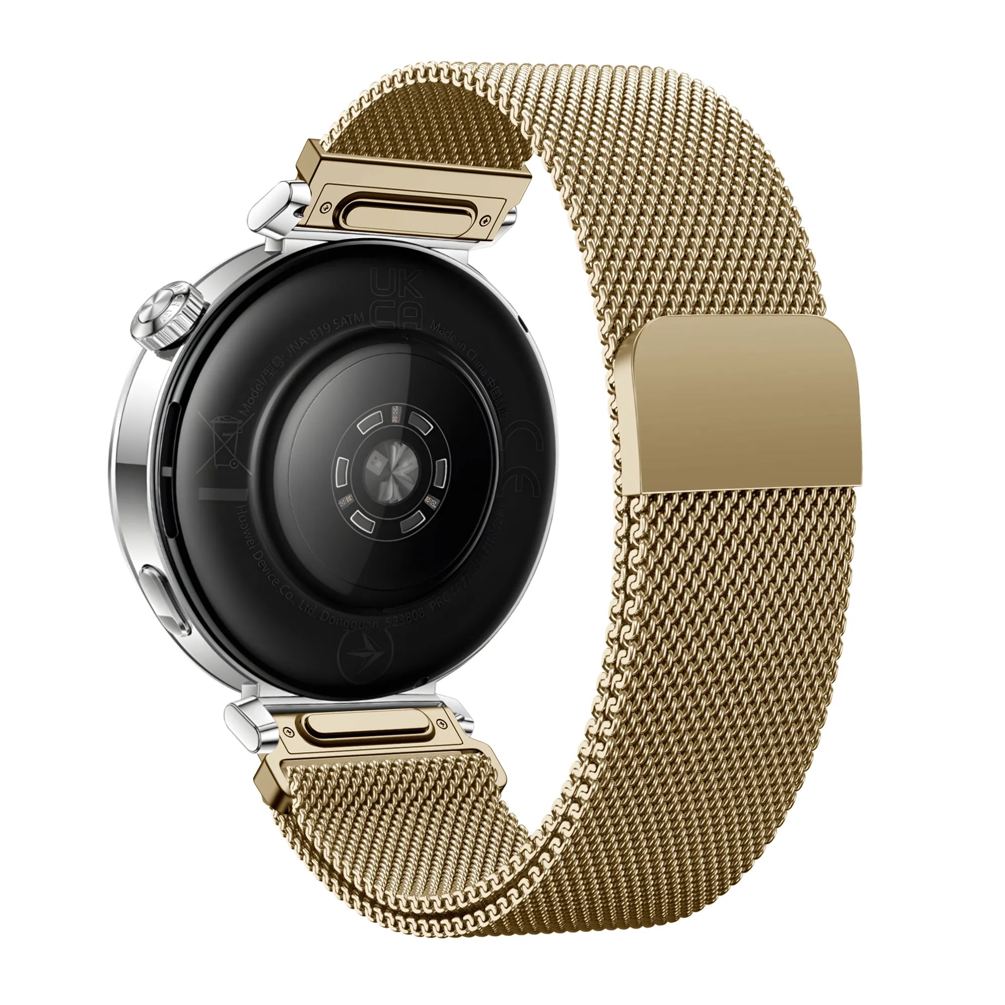 Bandz Bracelet milanais 'Easy fit' Huawei Watch GT 5 - 41mm (or)