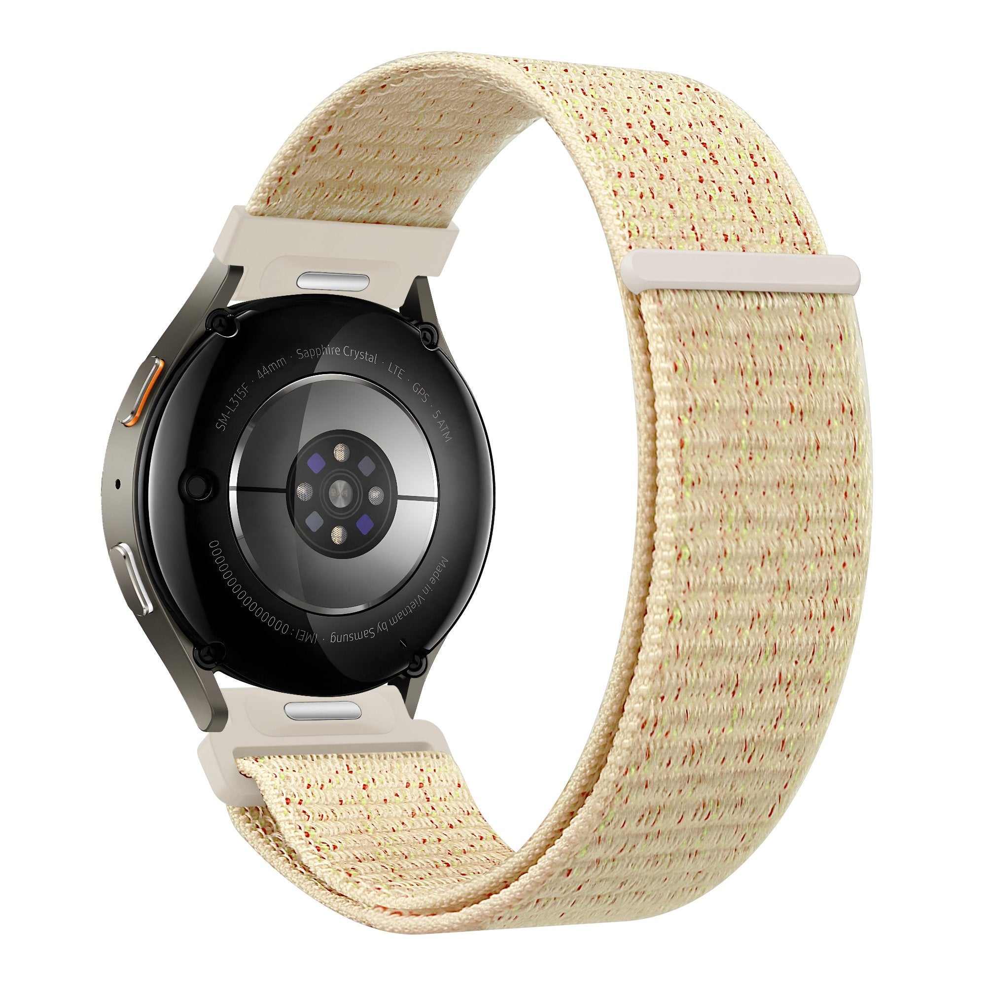 Bandz Bracelet nylon 'Easy Fit' Huawei Watch GT 3 42mm (fleur)