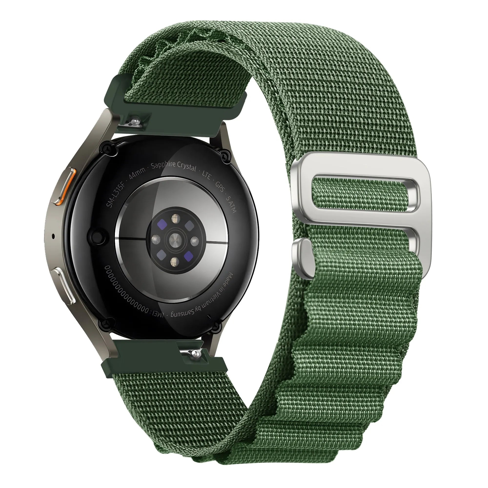 Bandz Bracelet Alpine Levowatch Edgy (vert militaire)