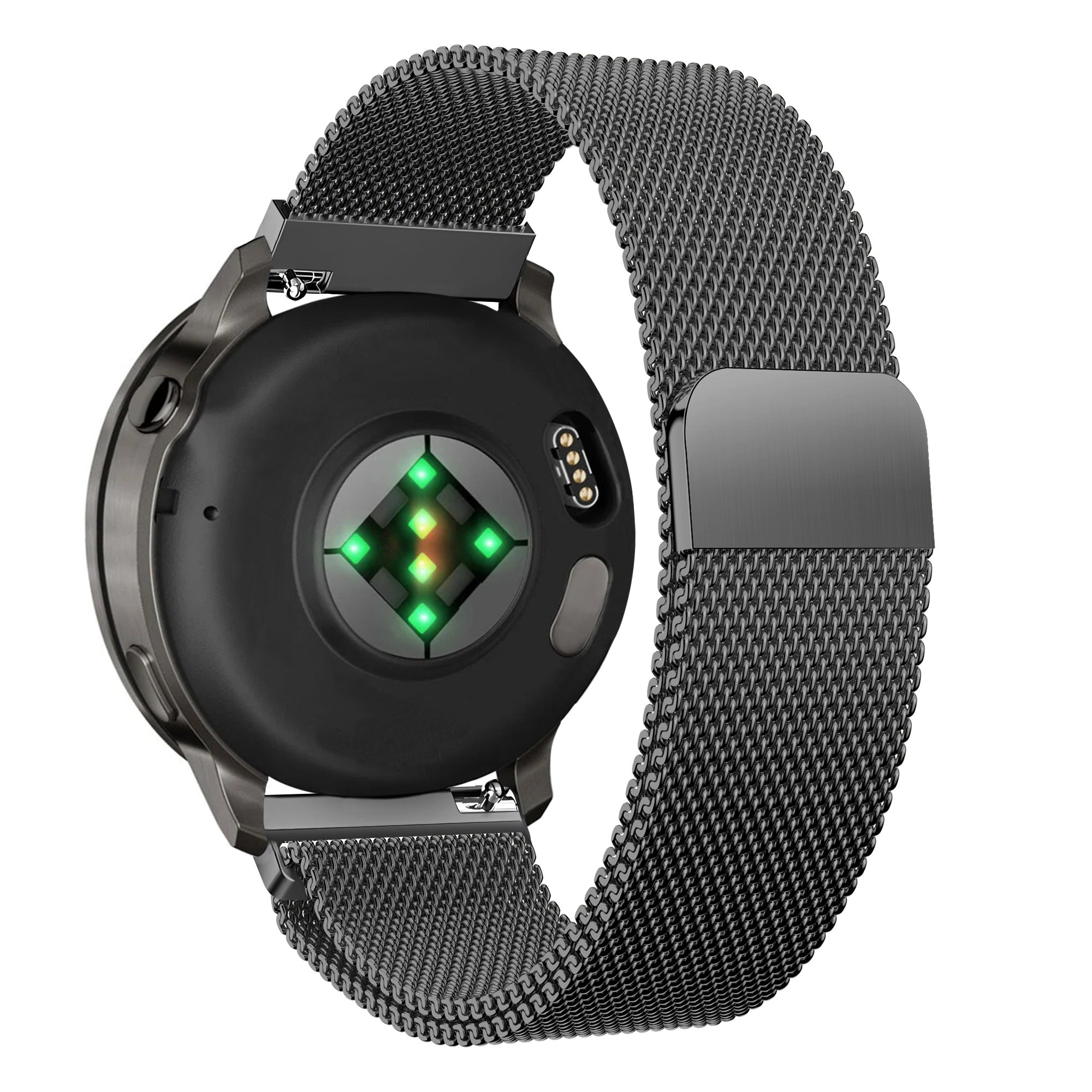 Bandz Bracelet milanais Garmin D2 Air X15 (noir)