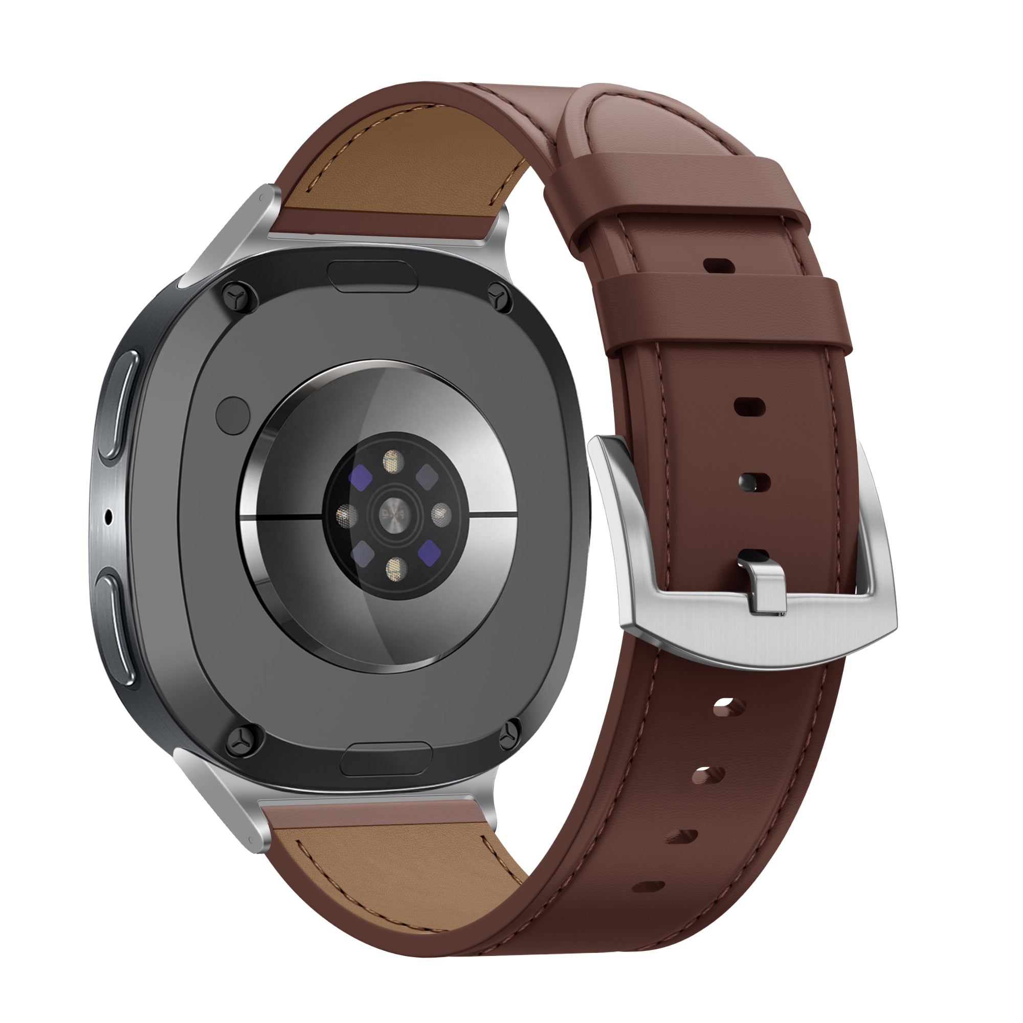 Bandz Bracelet cuir 'Classic' Samsung Galaxy Watch 9 - 40mm (marron)