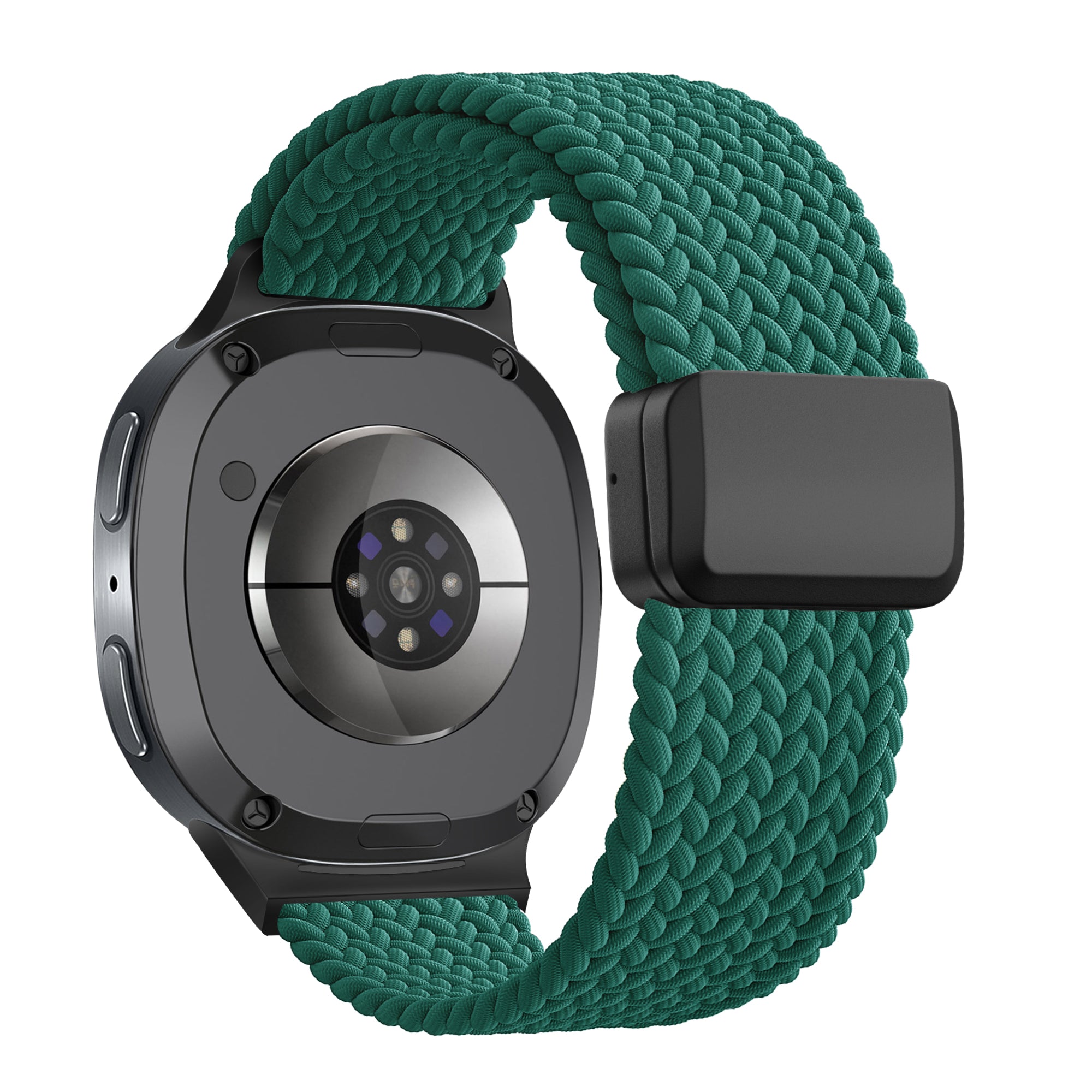 Bandz Bracelet tissé magnétique Samsung Galaxy Watch 8 Classic (vert)