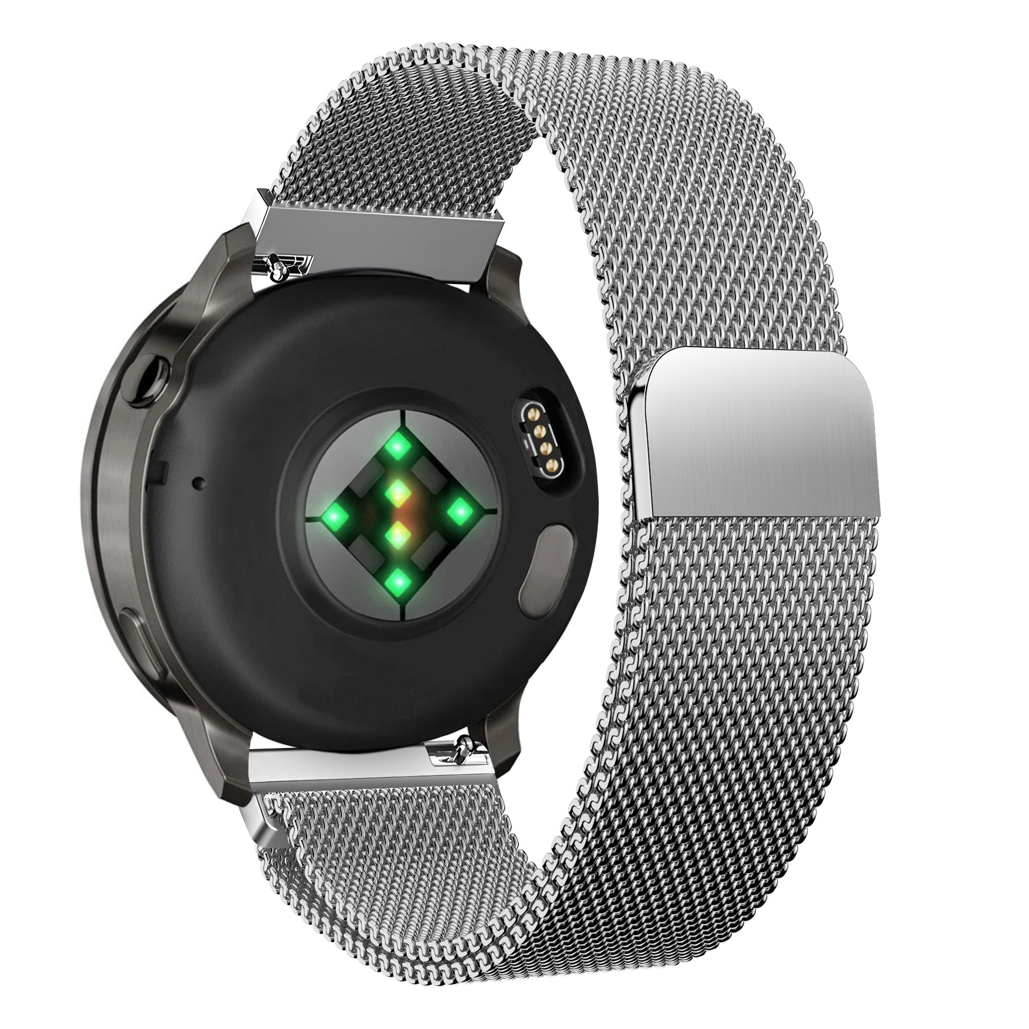 Bandz Bracelet milanais Garmin D2 Air X15 (argent)