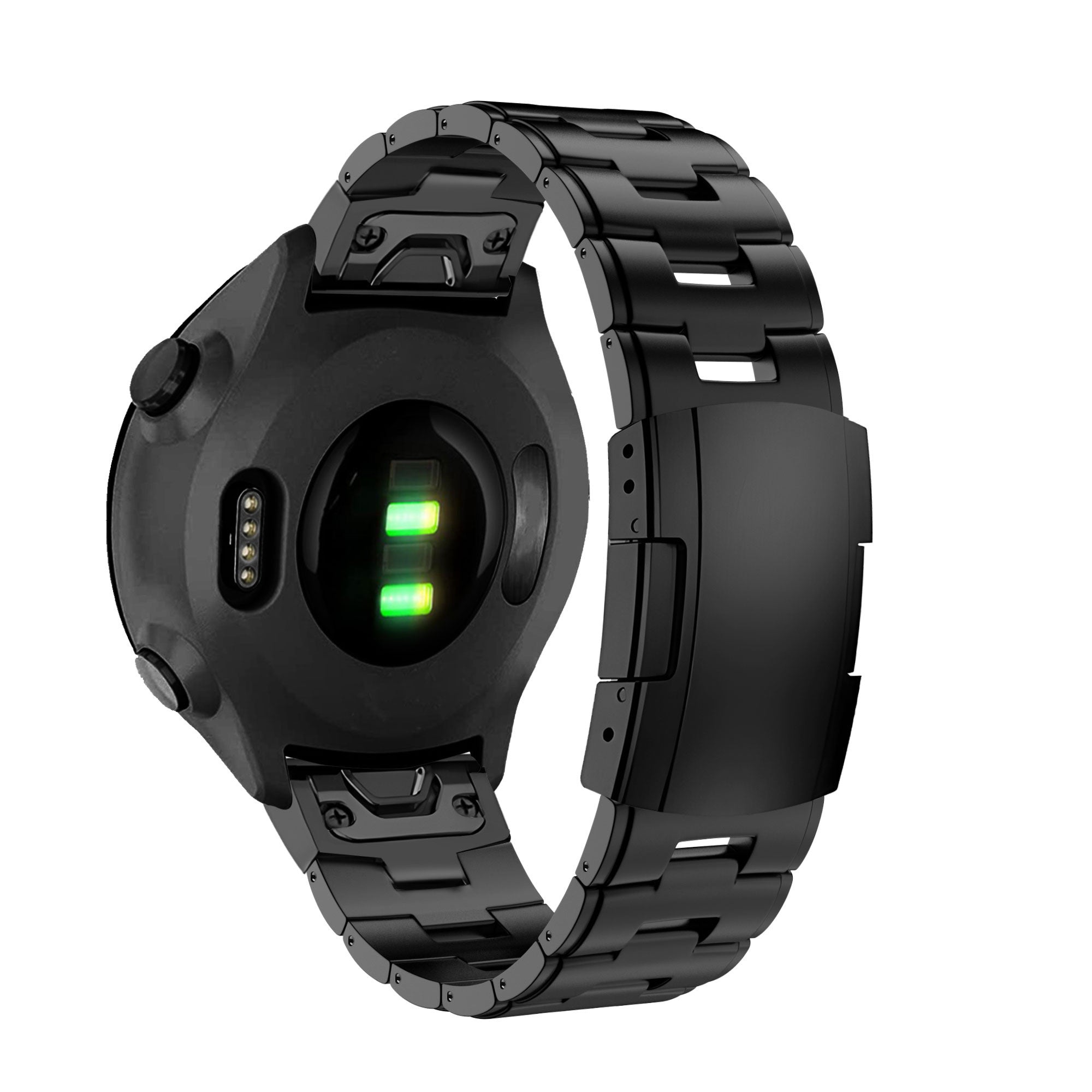 Bandz Bracelet titane Garmin Descent MK1 (noir)