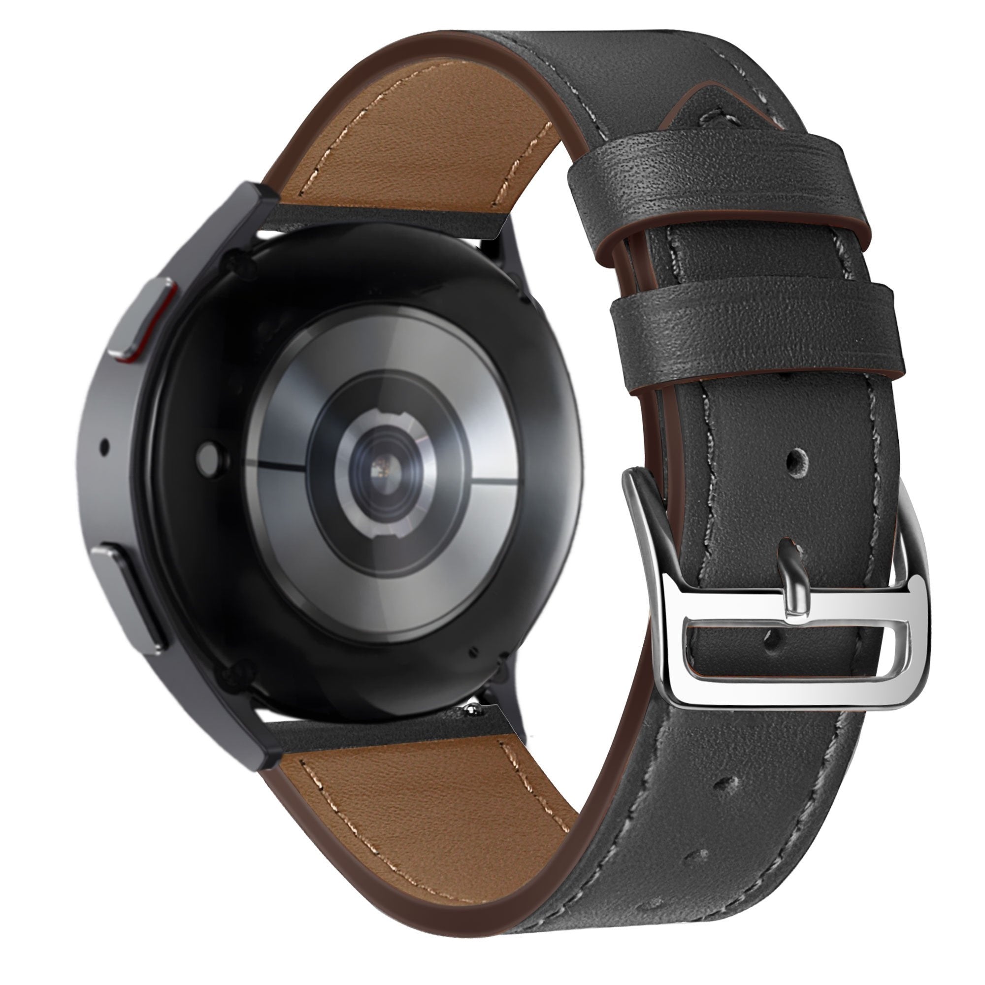 Bandz Bracelet cuir 'Deluxe' Huawei Watch GT 7 Pro (noir)