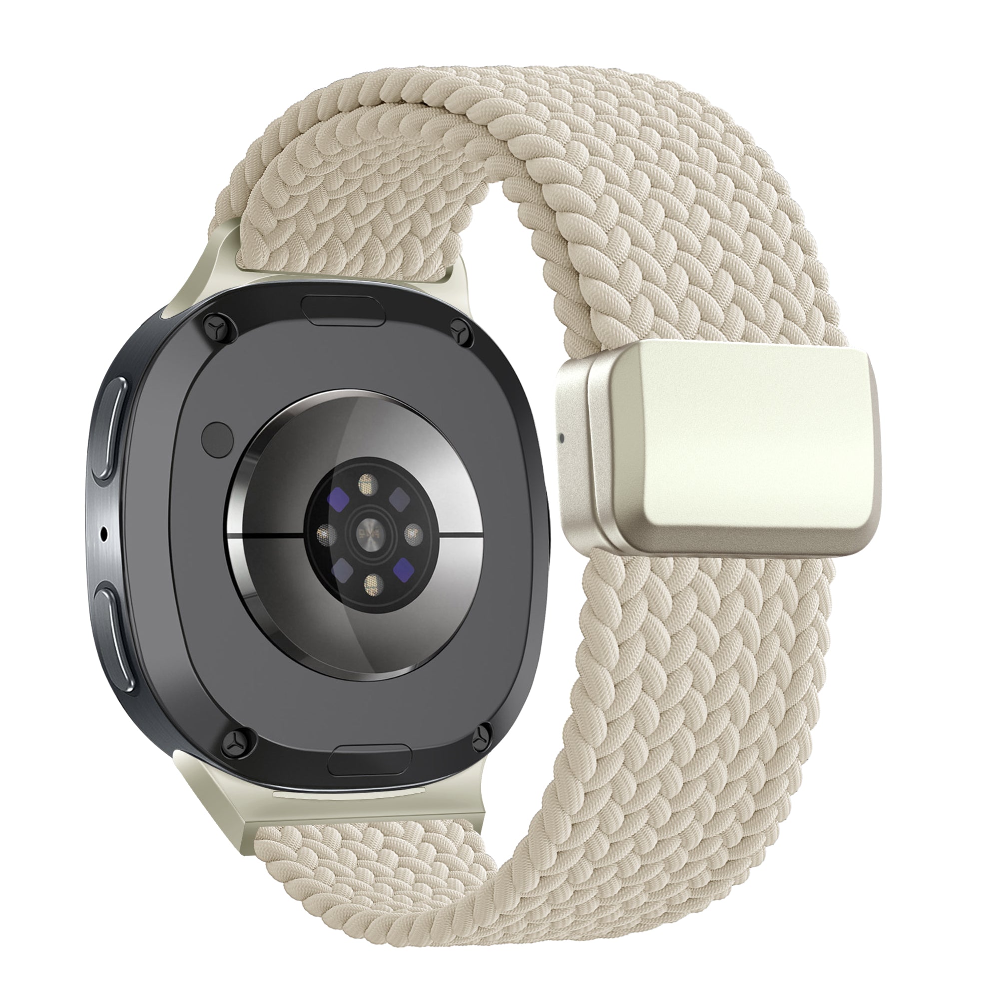 Bandz Bracelet tressé magnétique Samsung Galaxy Watch 9 - 40mm (lumière stellaire)