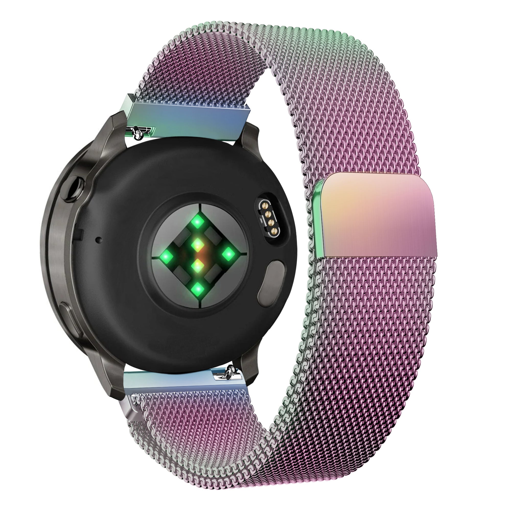 Bandz Garmin Forerunner 170 Milanese Loop Strap (Pearlescent)