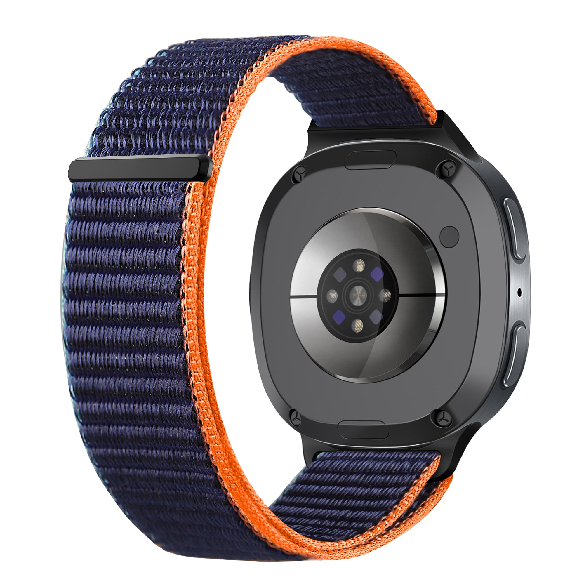 Bracelet nylon Samsung Galaxy Watch 8 - 44mm (bleu foncé mix)