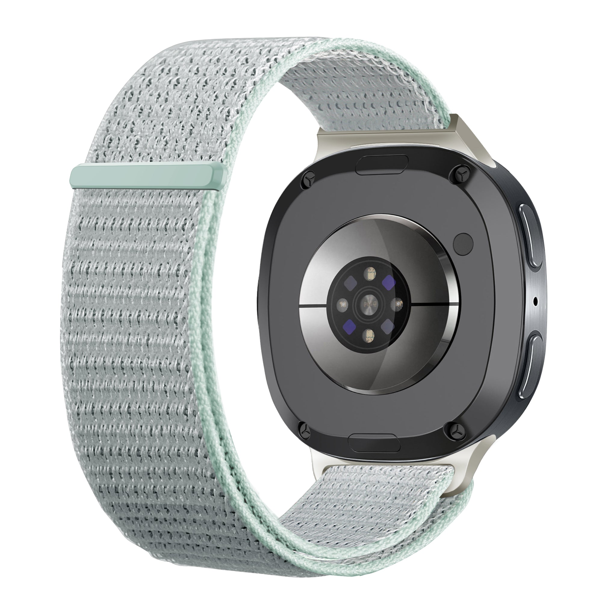 Bracelet nylon Samsung Galaxy Watch 8 - 40mm (cyan clair)