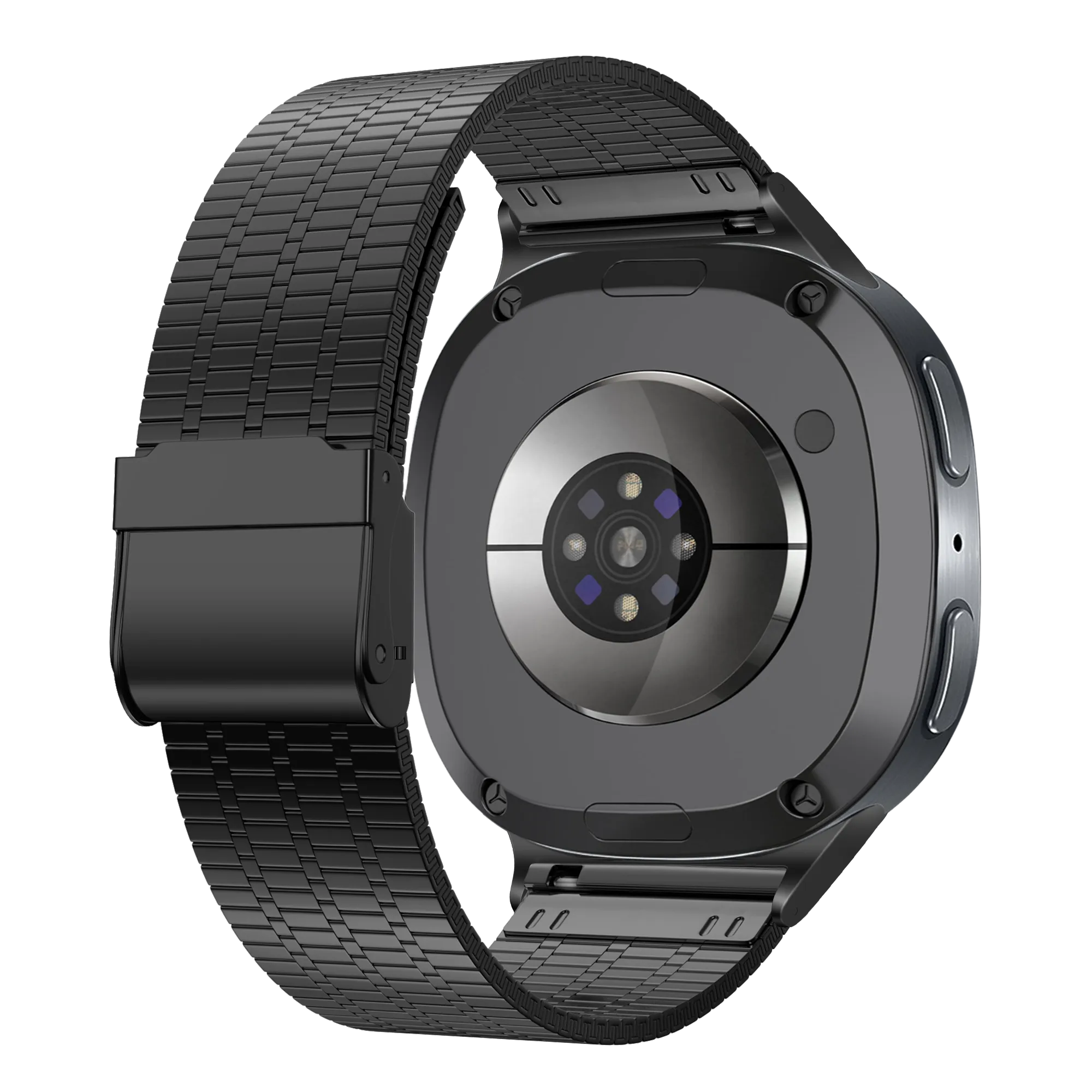 Bracelet acier fin Samsung Galaxy Watch 9 - 44mm (noir)