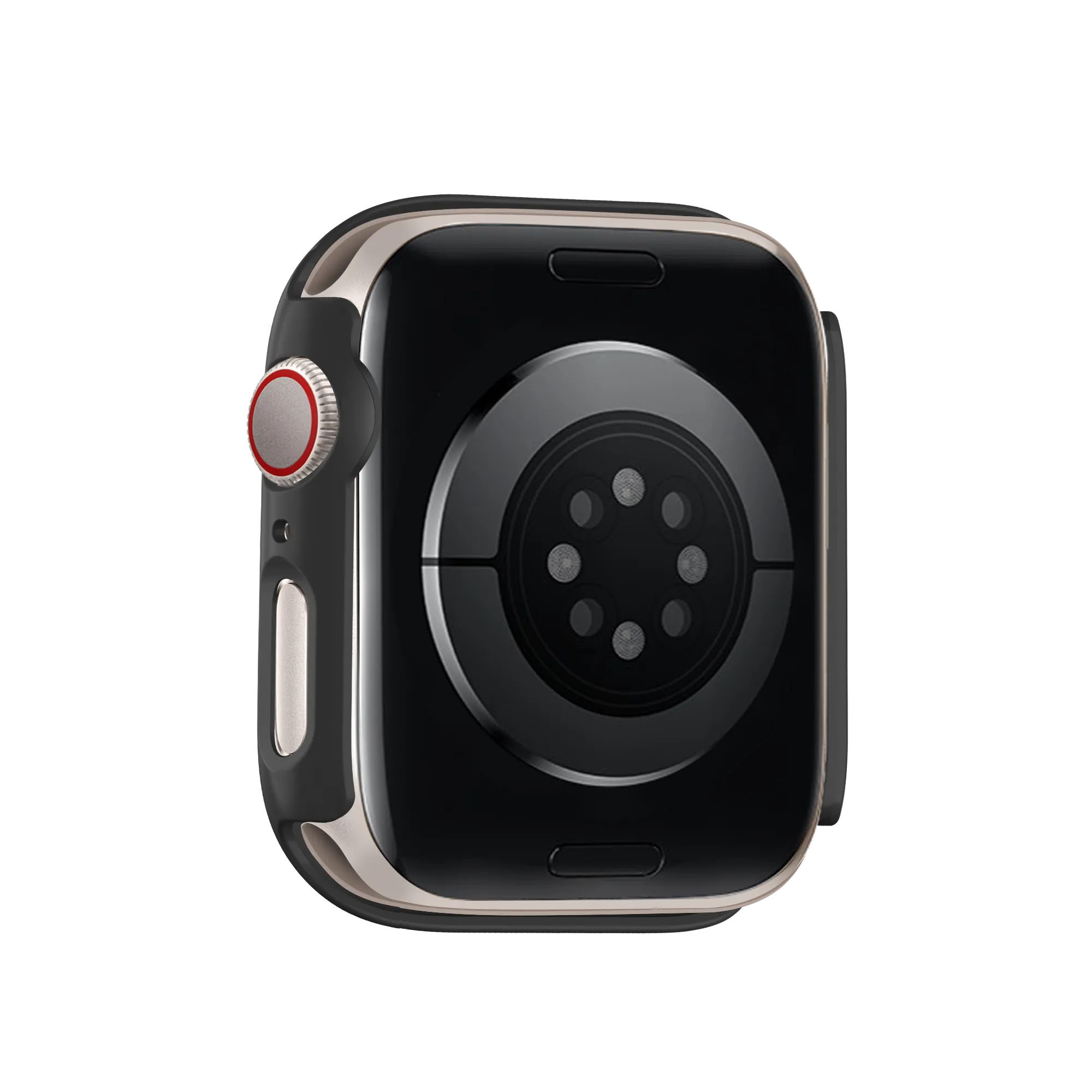 Bandz Coque PC avec verre Apple Watch 10 & 11 (noir)