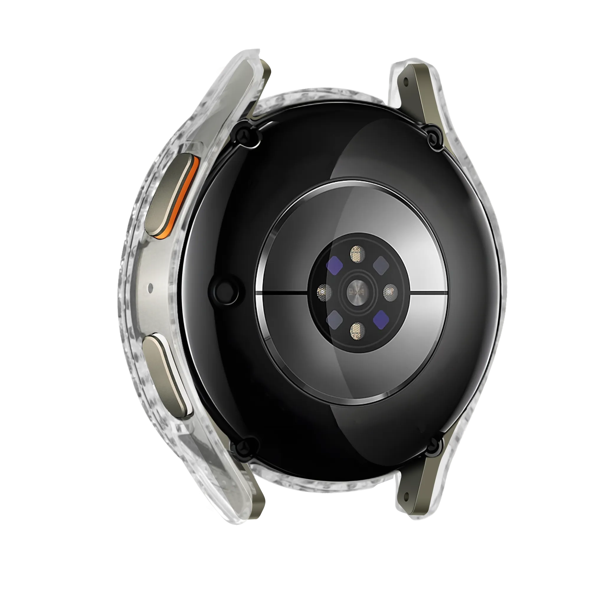 Samsung Galaxy Watch 7 - 40mm Diamond Case with Glass (Transparent)