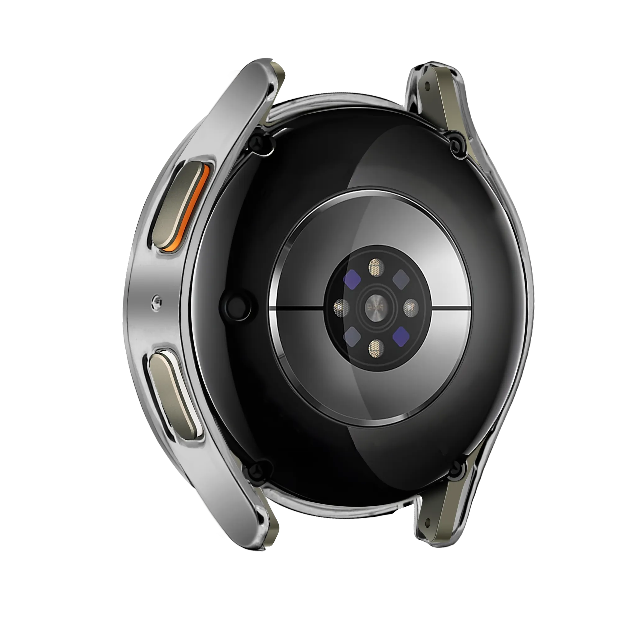 Coque diament avec verre Samsung Galaxy Watch 7 - 40mm (argenté)