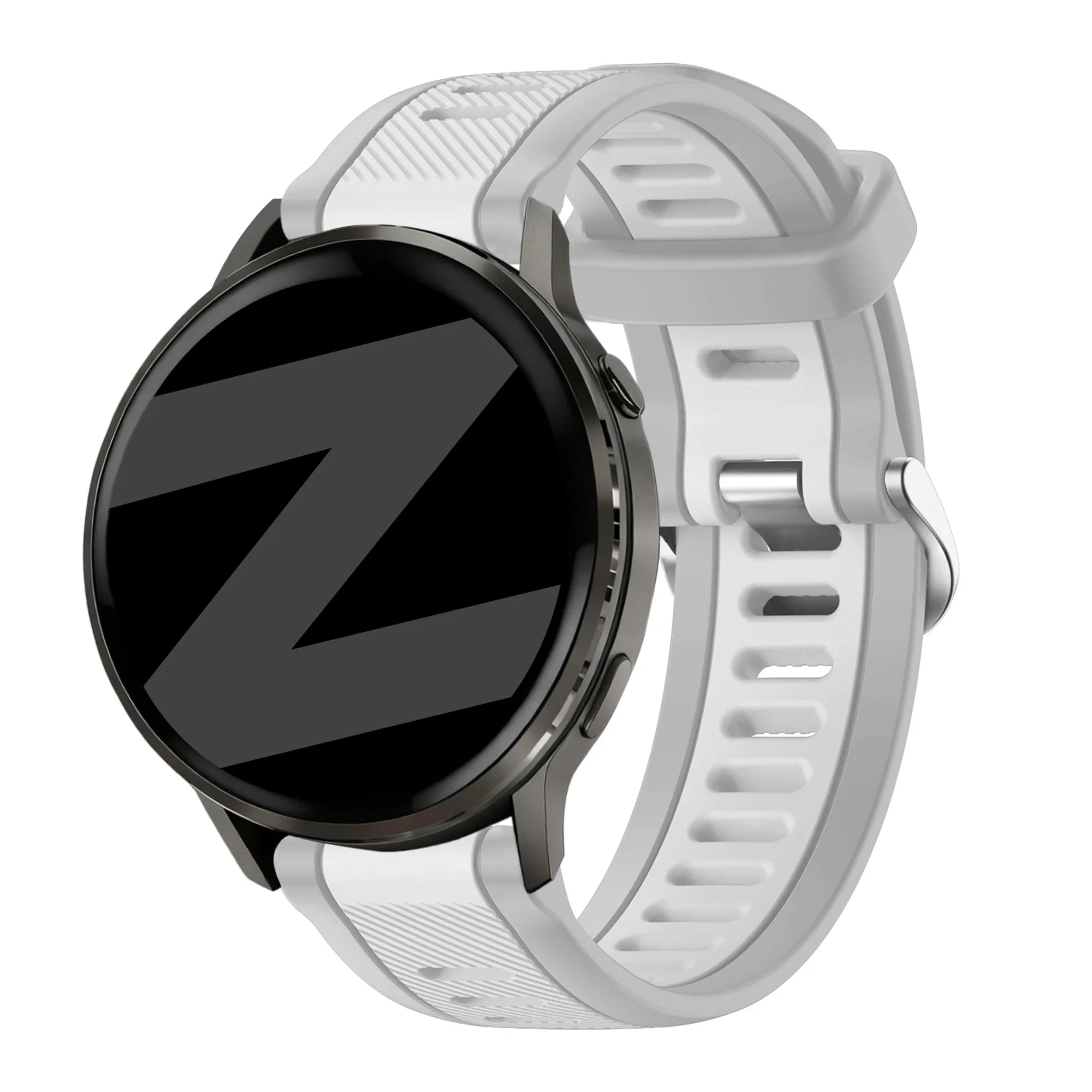 Bandz Bracelet dual sport avec boucle Garmin D2 Air X15 (gris)