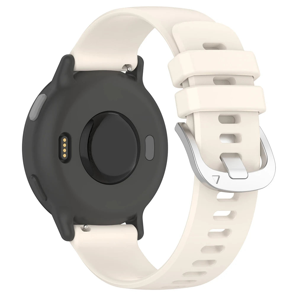Garmin Vivomove Trend Classic Silicone Strap (Starlight)