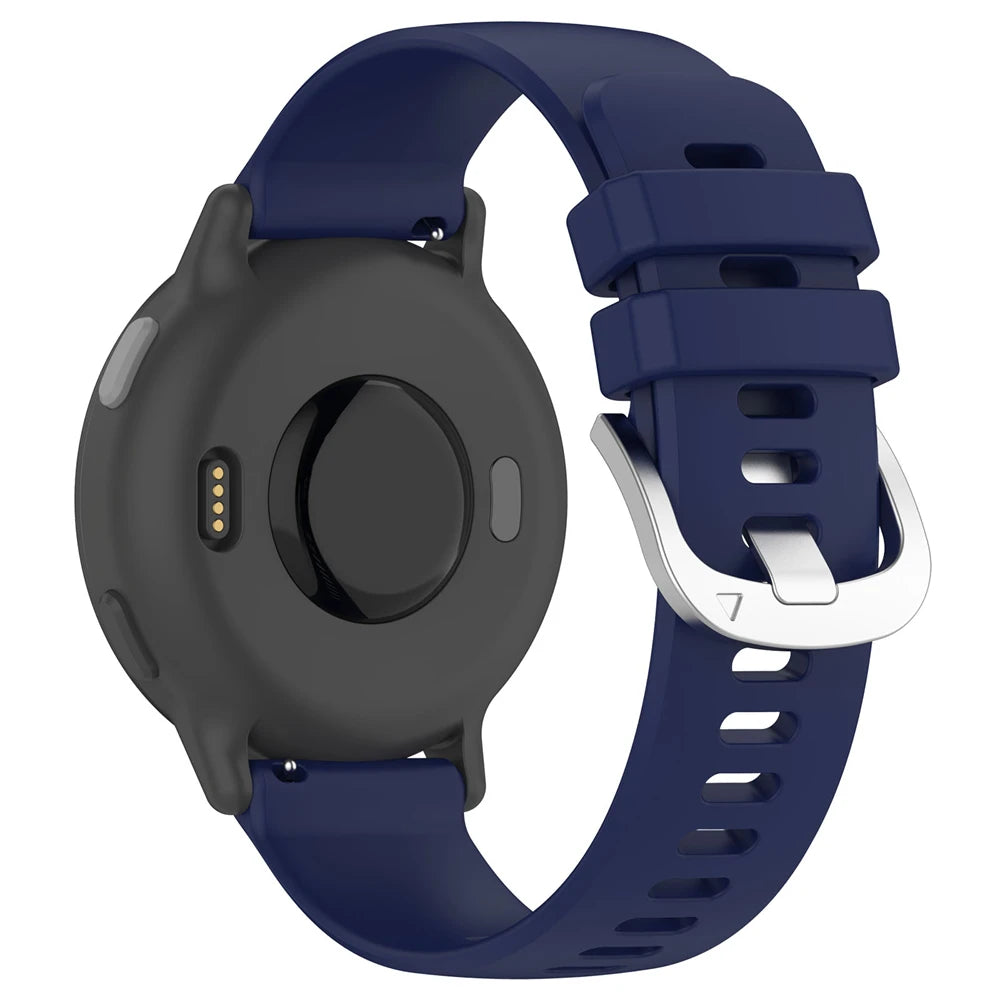 Garmin Vivoactive 6 Silicone Classic Strap (Dark Blue)