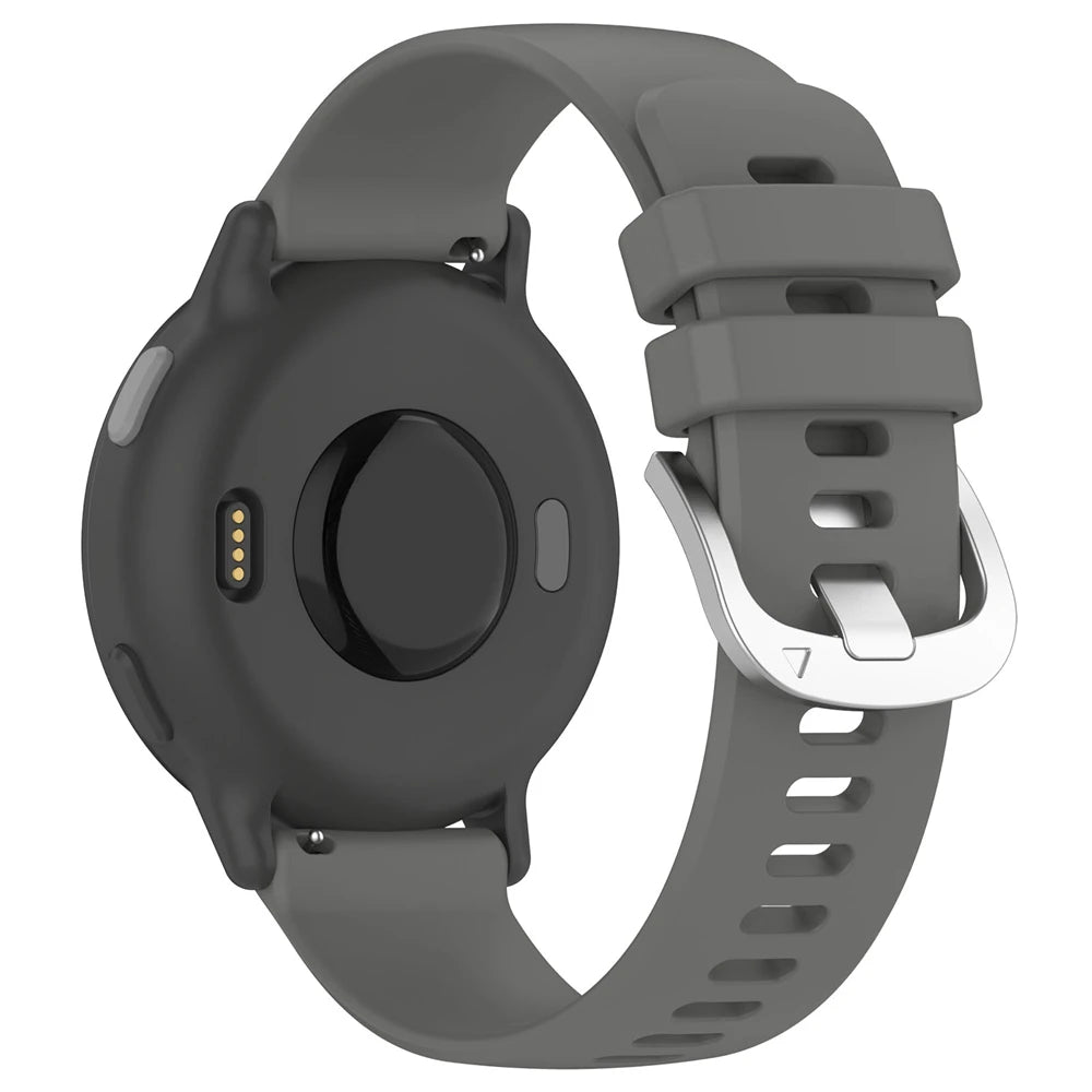 Garmin Vivoactive 6 Silicone Classic Strap (Dark Grey)