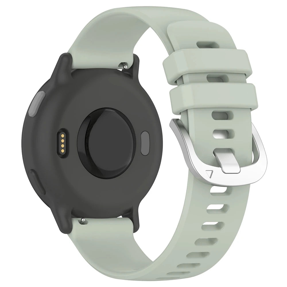 Garmin Venu 4 - 45mm Silicone Classic Strap (Light Green)