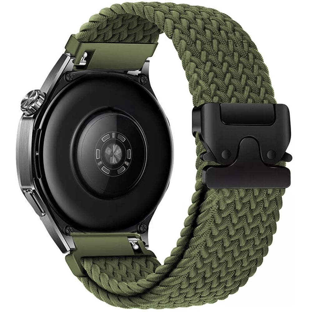 Bracelet tressé boucle en P Huawei Watch GT 7 Pro (vert)
